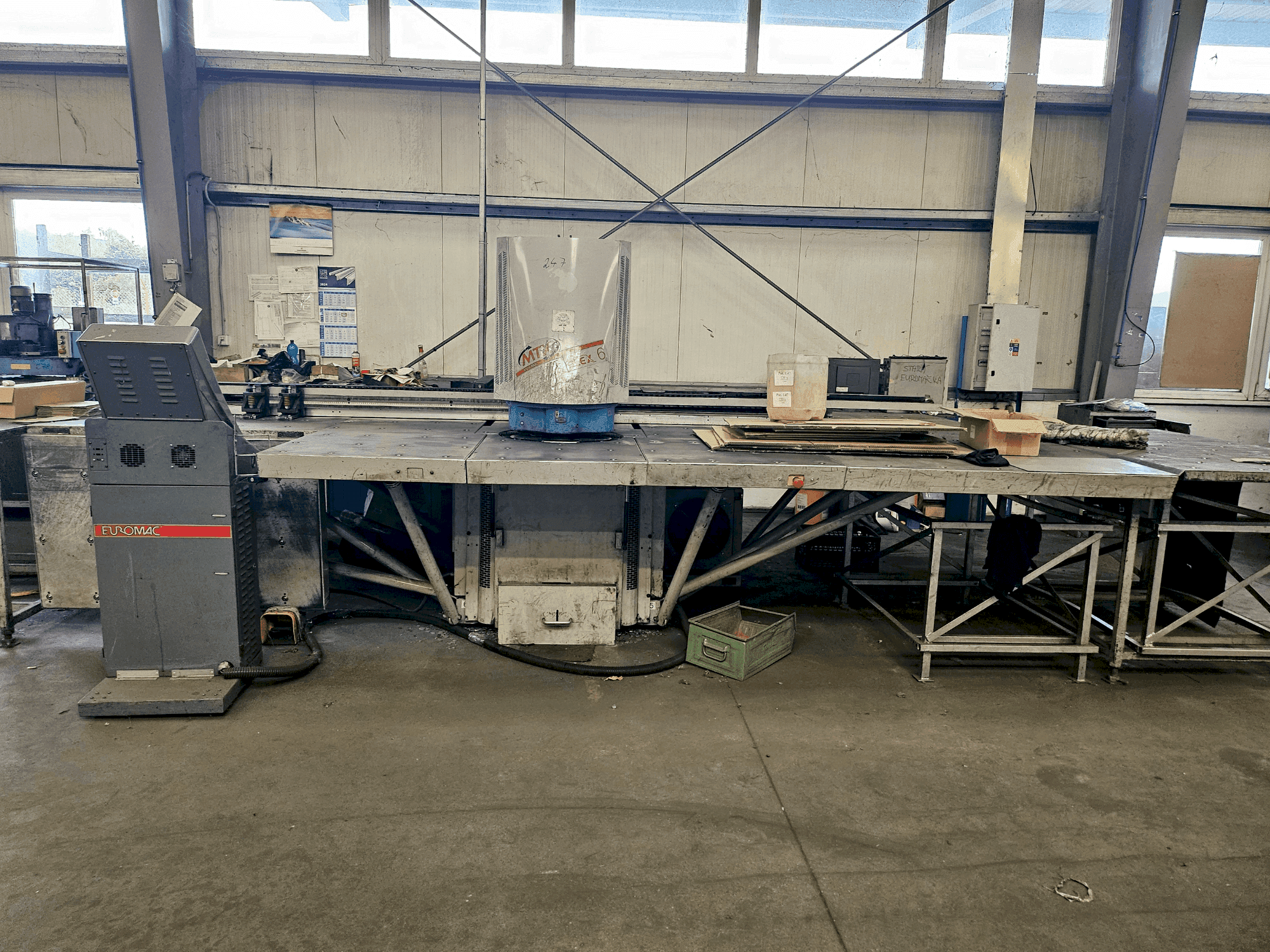 Makine Euromac MTX Flex 6 - Önden görünüm