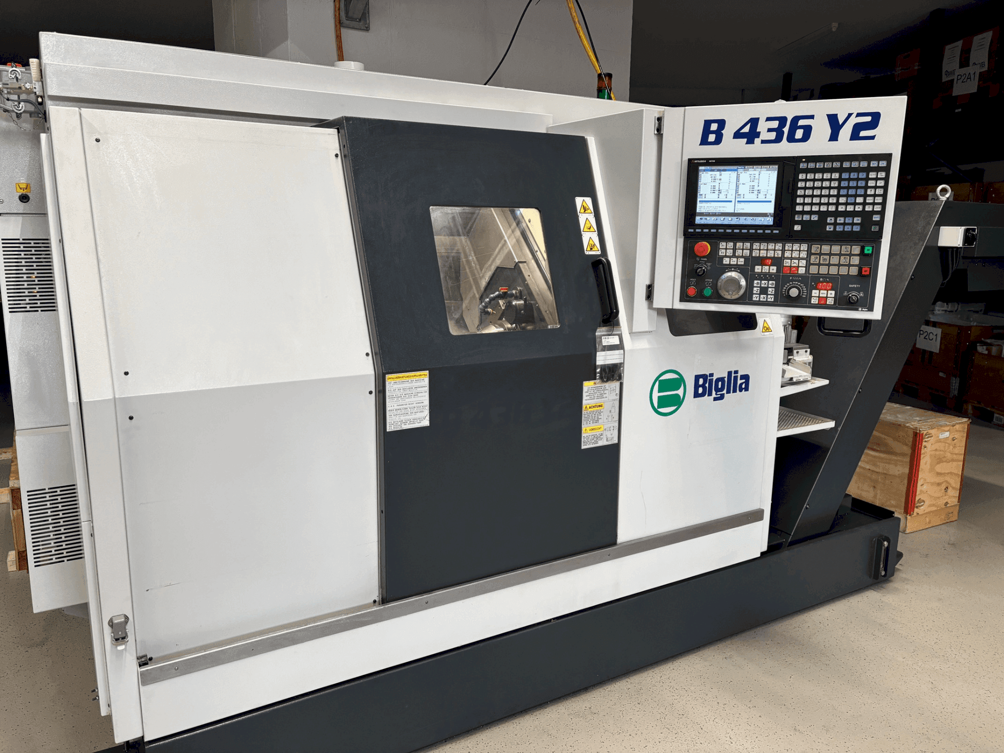 Makine Biglia B436Y2 - Önden görünüm