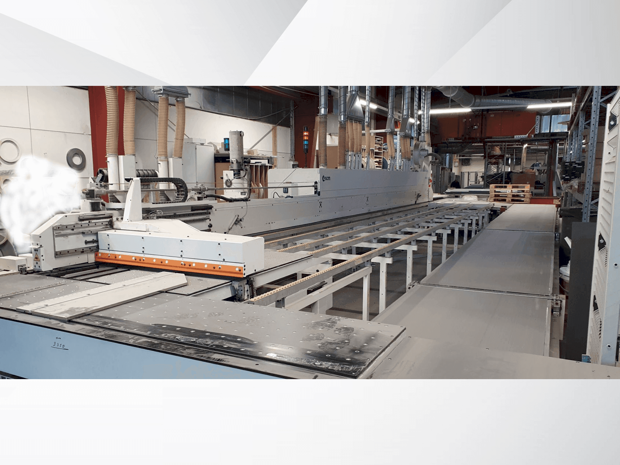 Makine SCM STEFANI EBM System S 01 - Önden görünüm