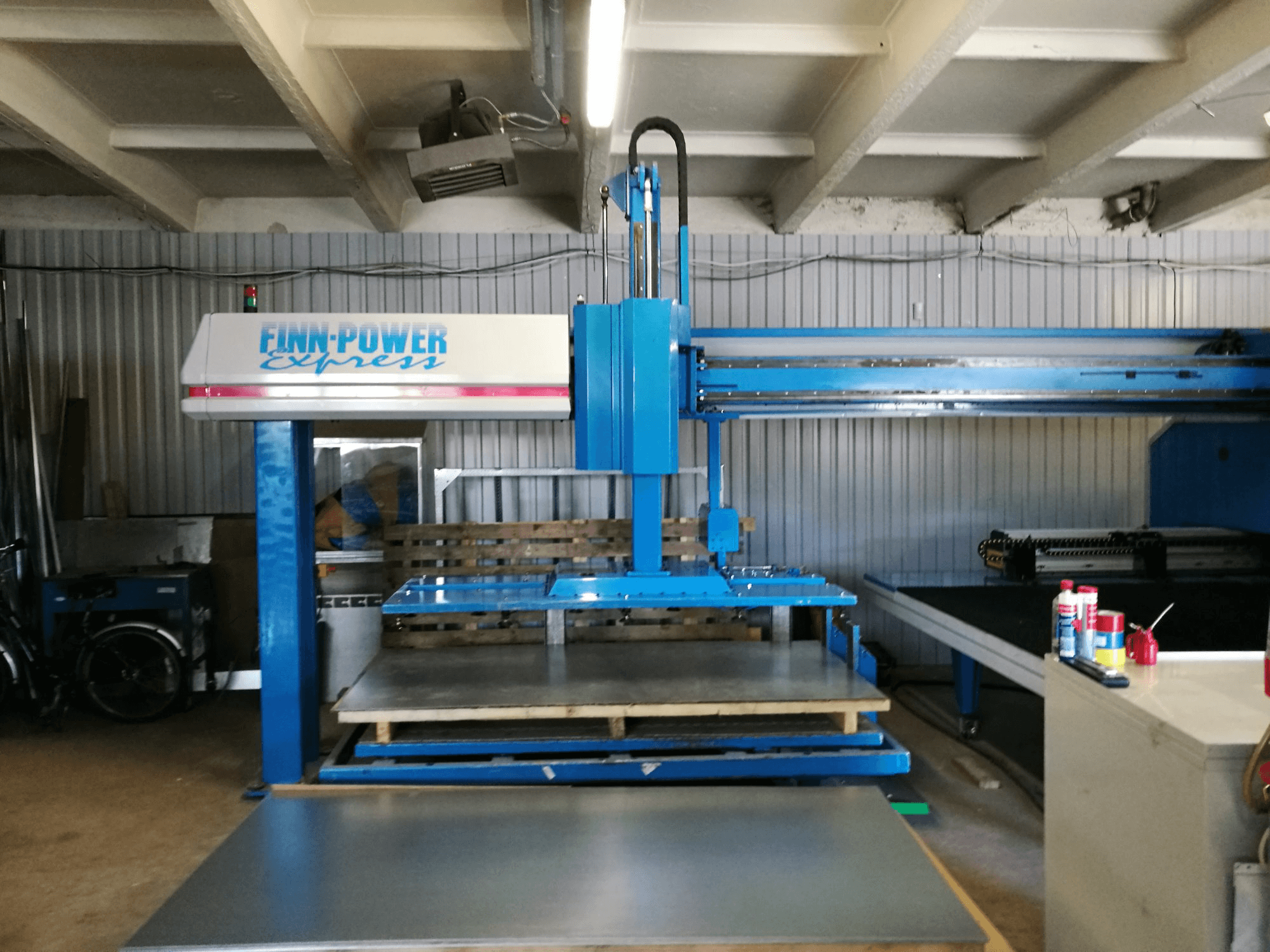 Makine Finn-Power - Önden görünüm A5-20 SB