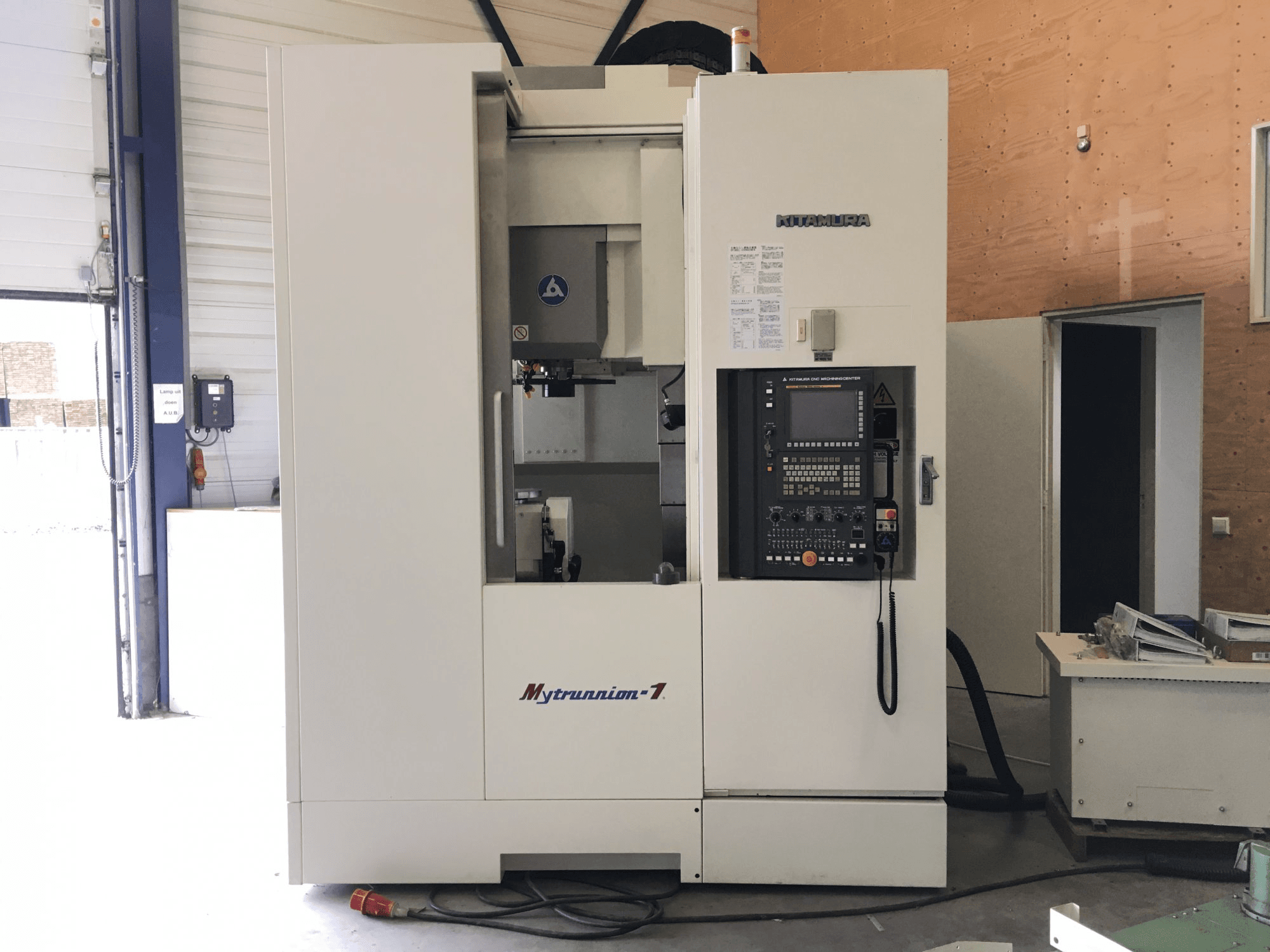 Makine Kitamura - Önden görünüm Mytrunnion-1