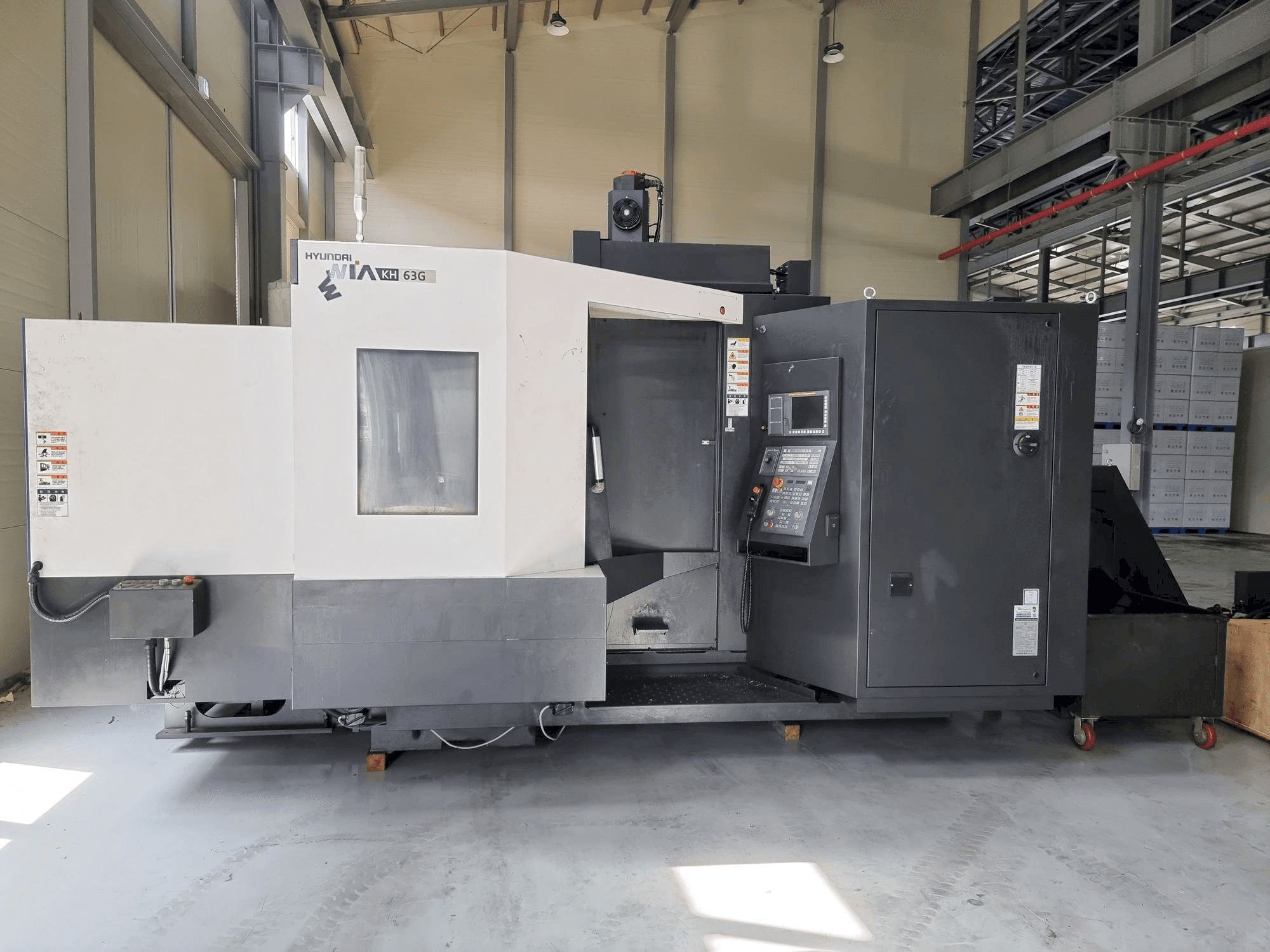 Makine Hyundai Wia KH63G - Önden görünüm