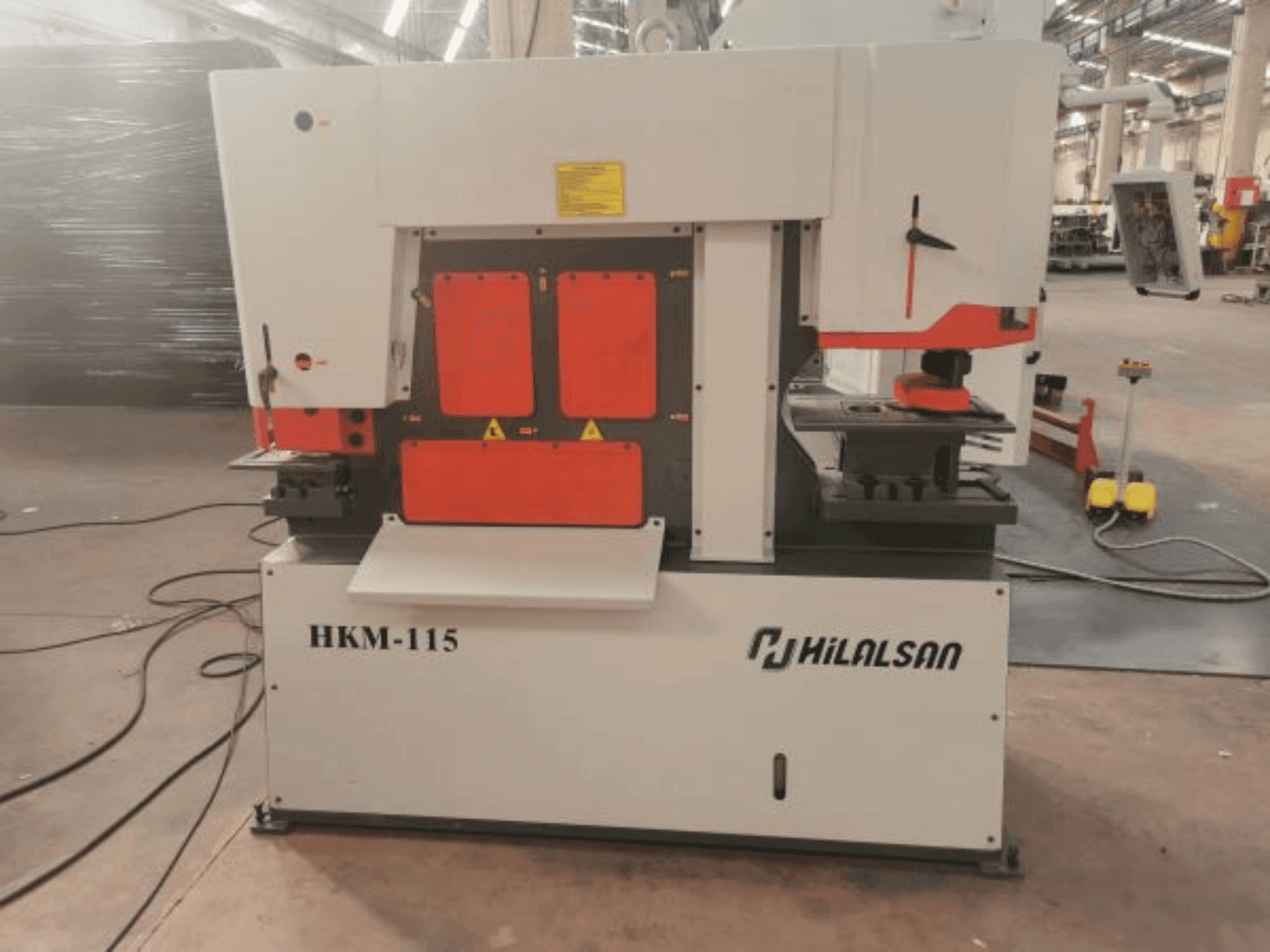 Makine HILALSAN HKM-115 - Önden görünüm