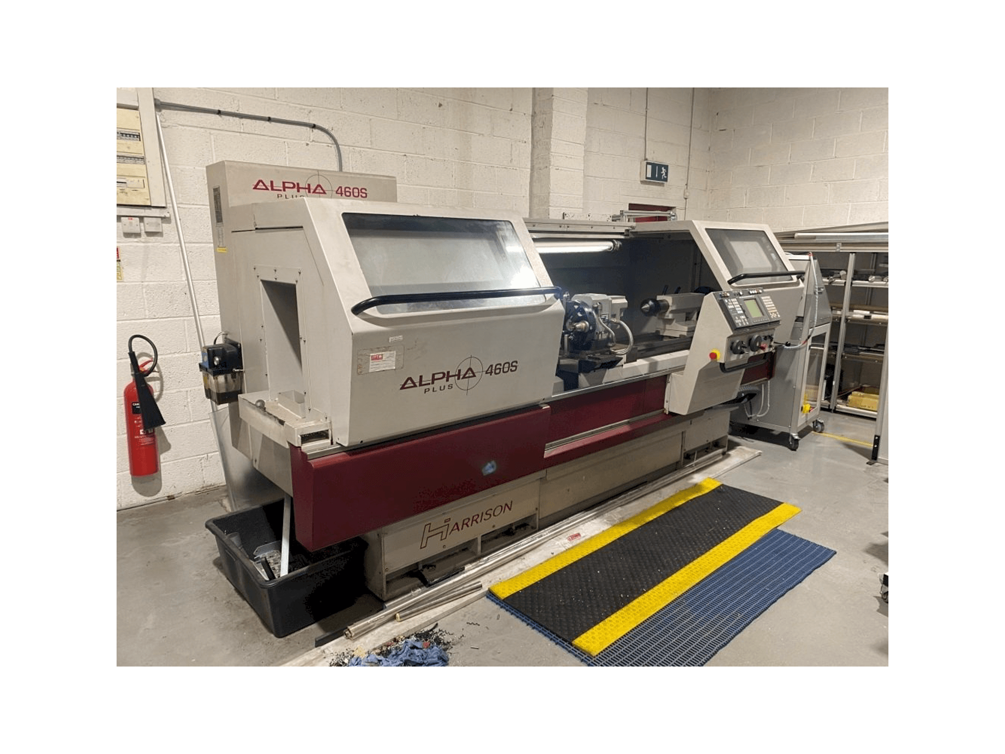 Makine Harrison Alpha 460S Plus - Önden görünüm