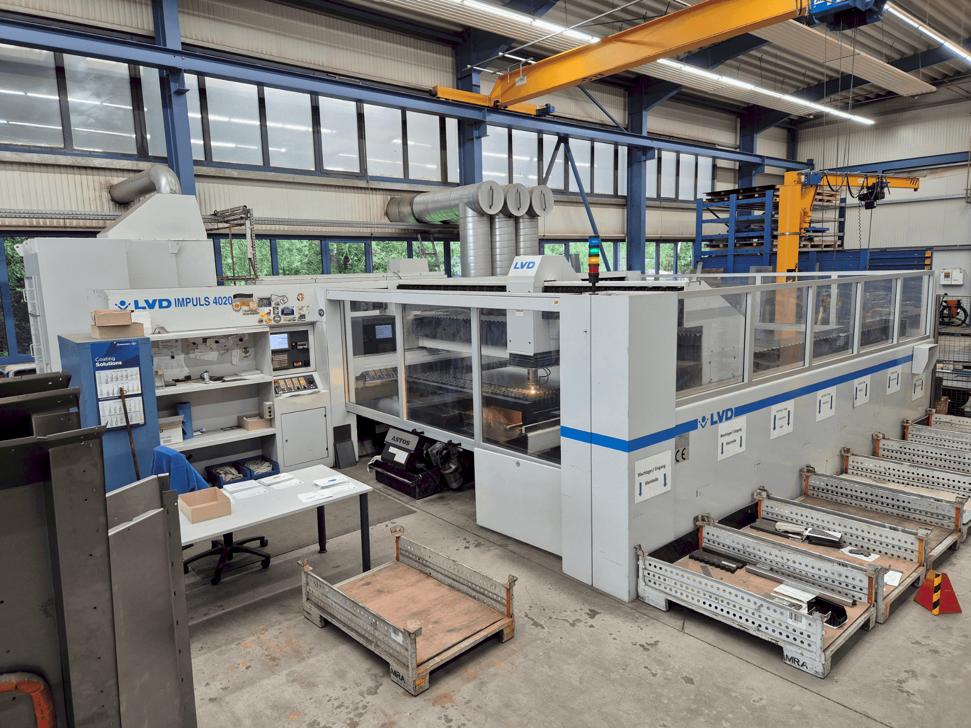 Makine LVD Impuls 4020 - Önden görünüm