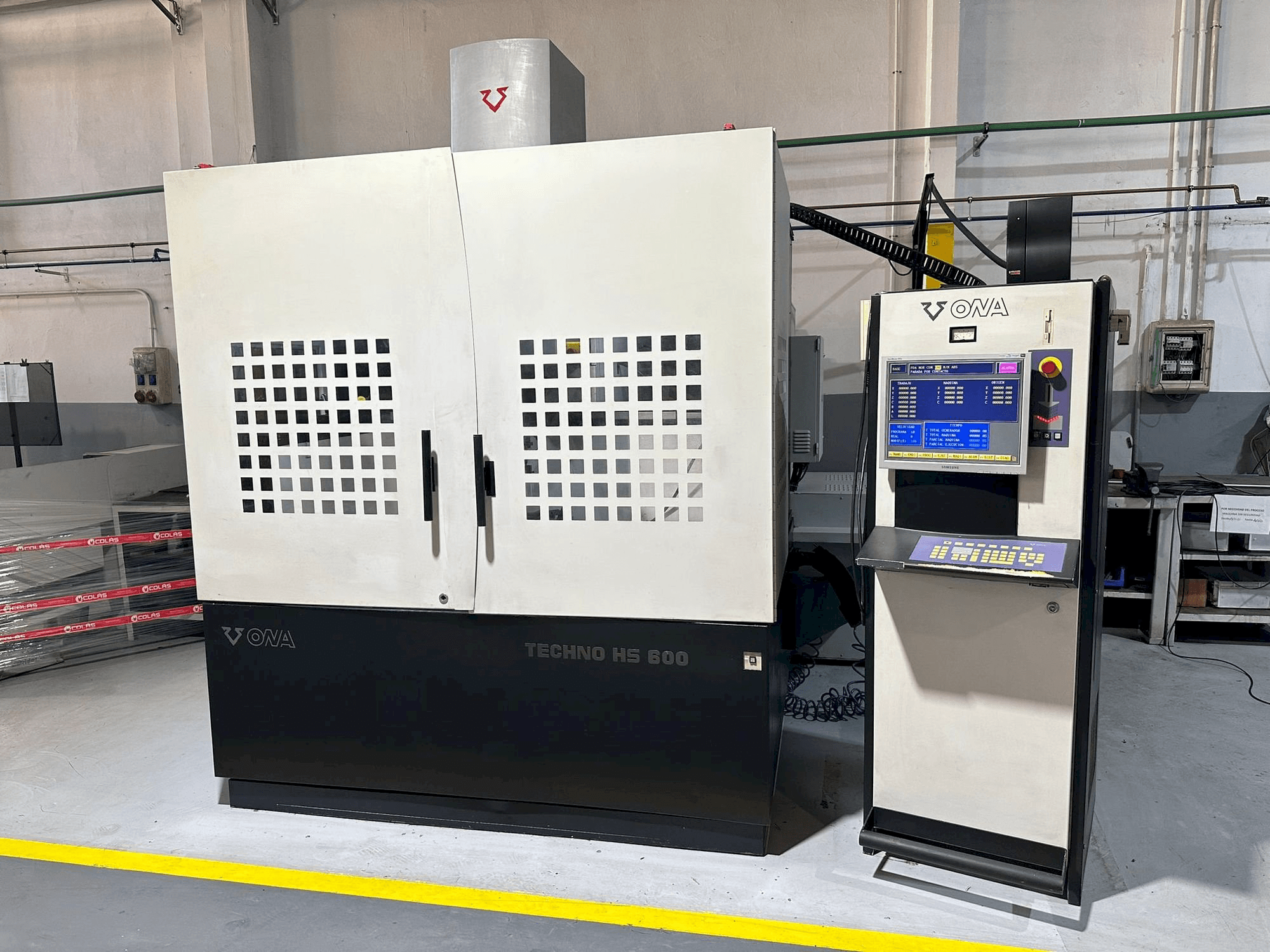 Makine ONA HS 600 - Önden görünüm