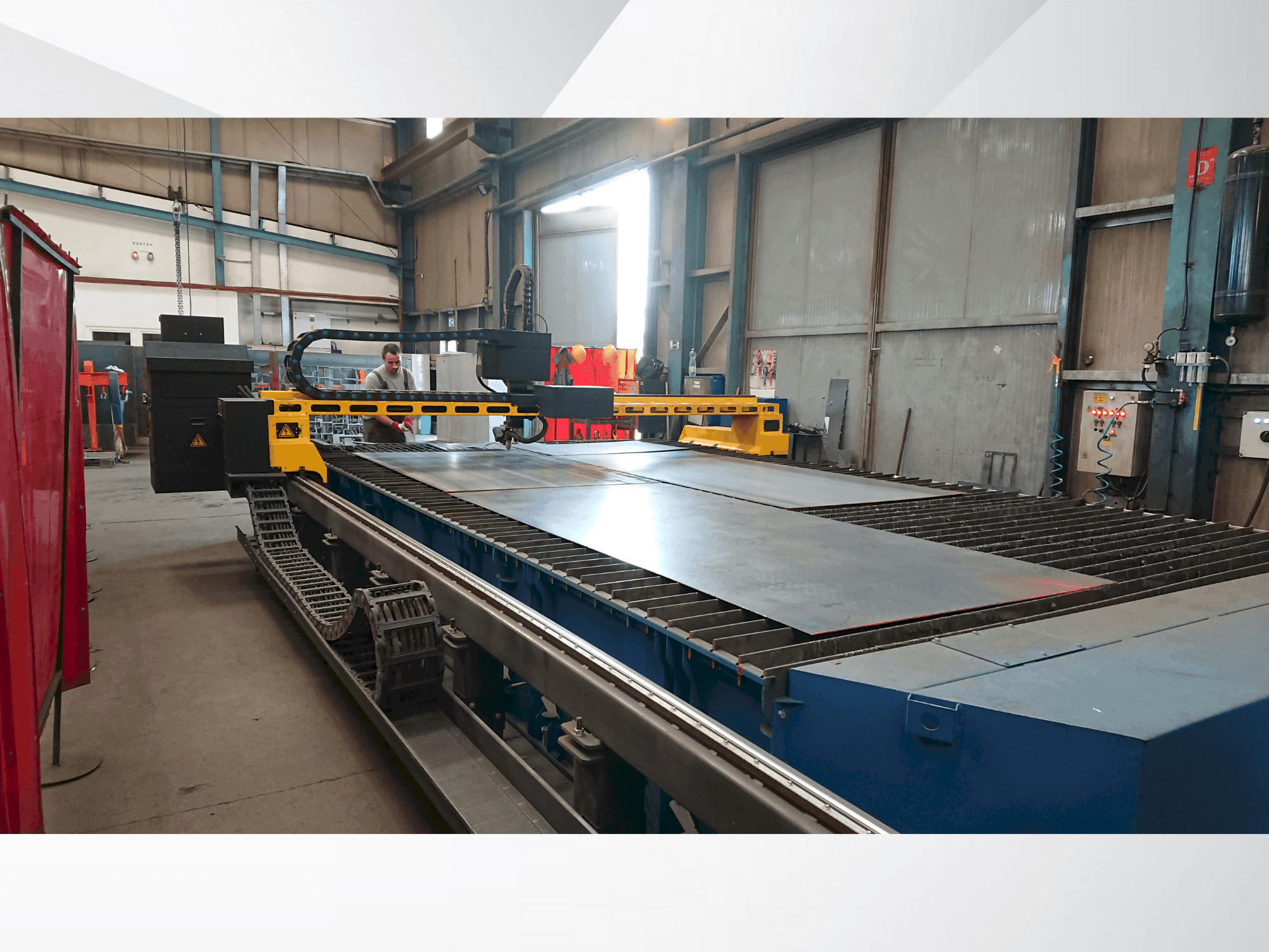 Makine AJAN PP 260 A-5T - Önden görünüm