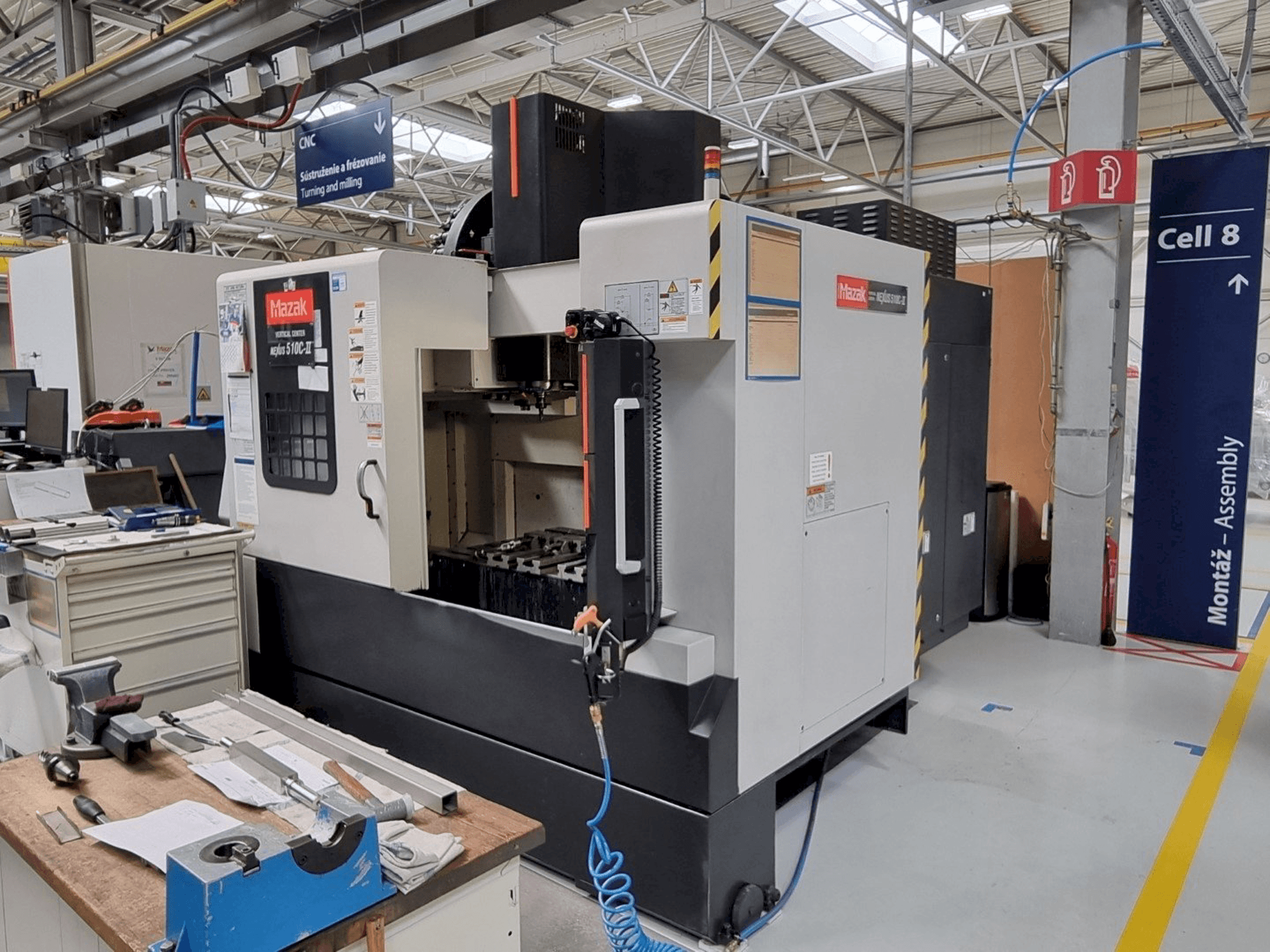 Makine Mazak Nexus 510C - II - Önden görünüm