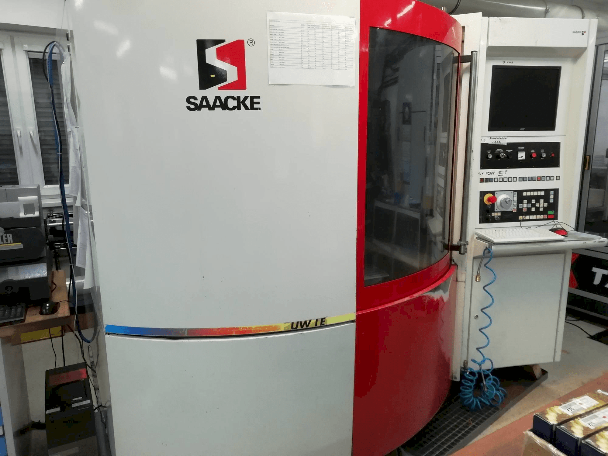 Makine SAACKE UWIE 208485 - Önden görünüm