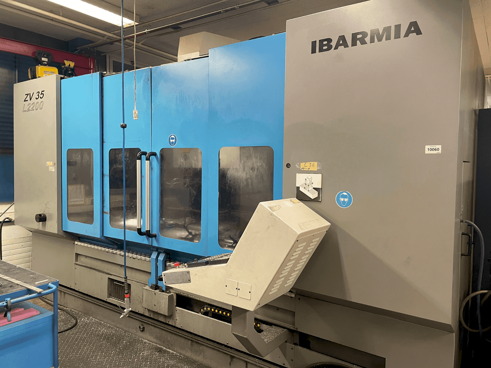 Makine IBARMIA ZV 35 L2200 - Önden görünüm