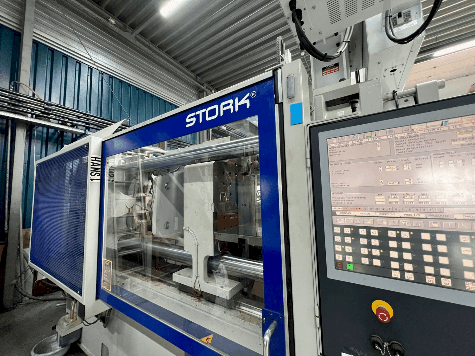 Makine STORK S+ 1500-1450 (2010) - Önden görünüm