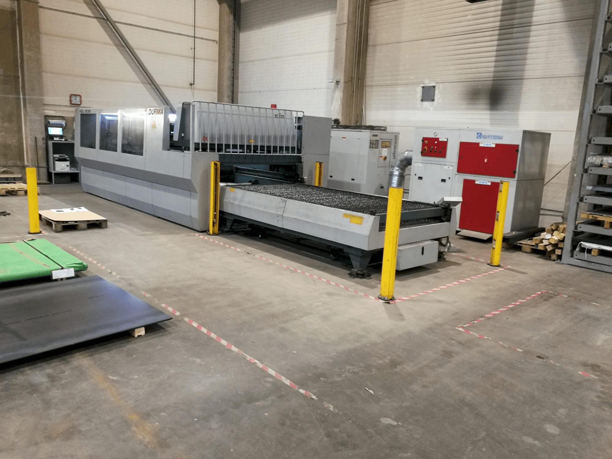 Makine Durma HDL 3015 - Önden görünüm
