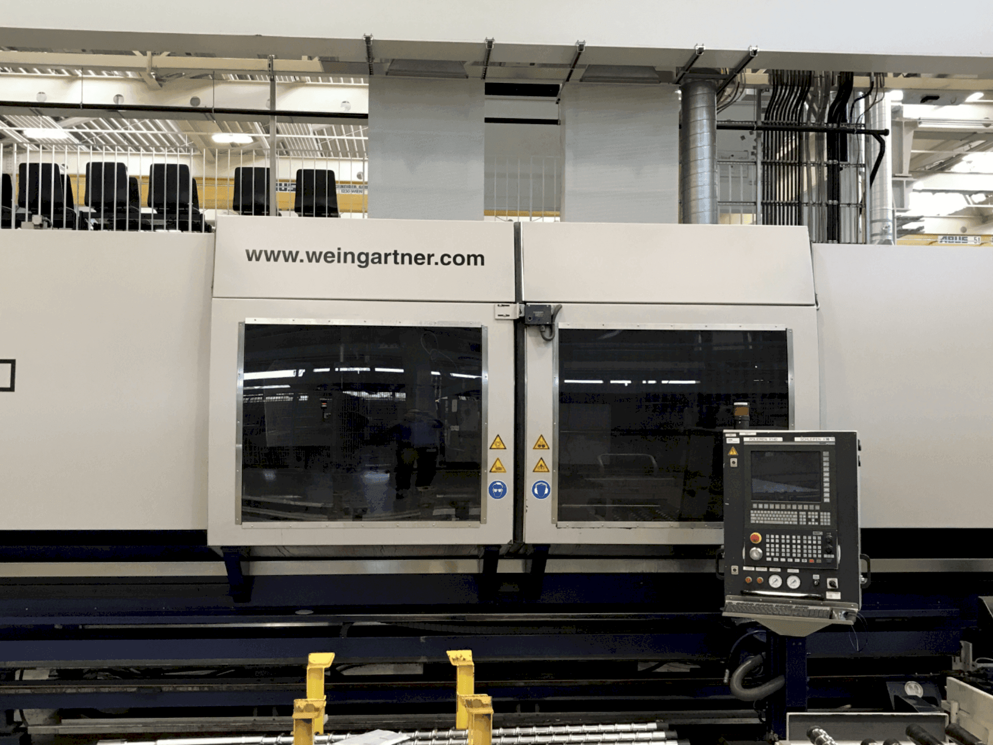 Makine Weingartner Finish 450/3000 - Önden görünüm