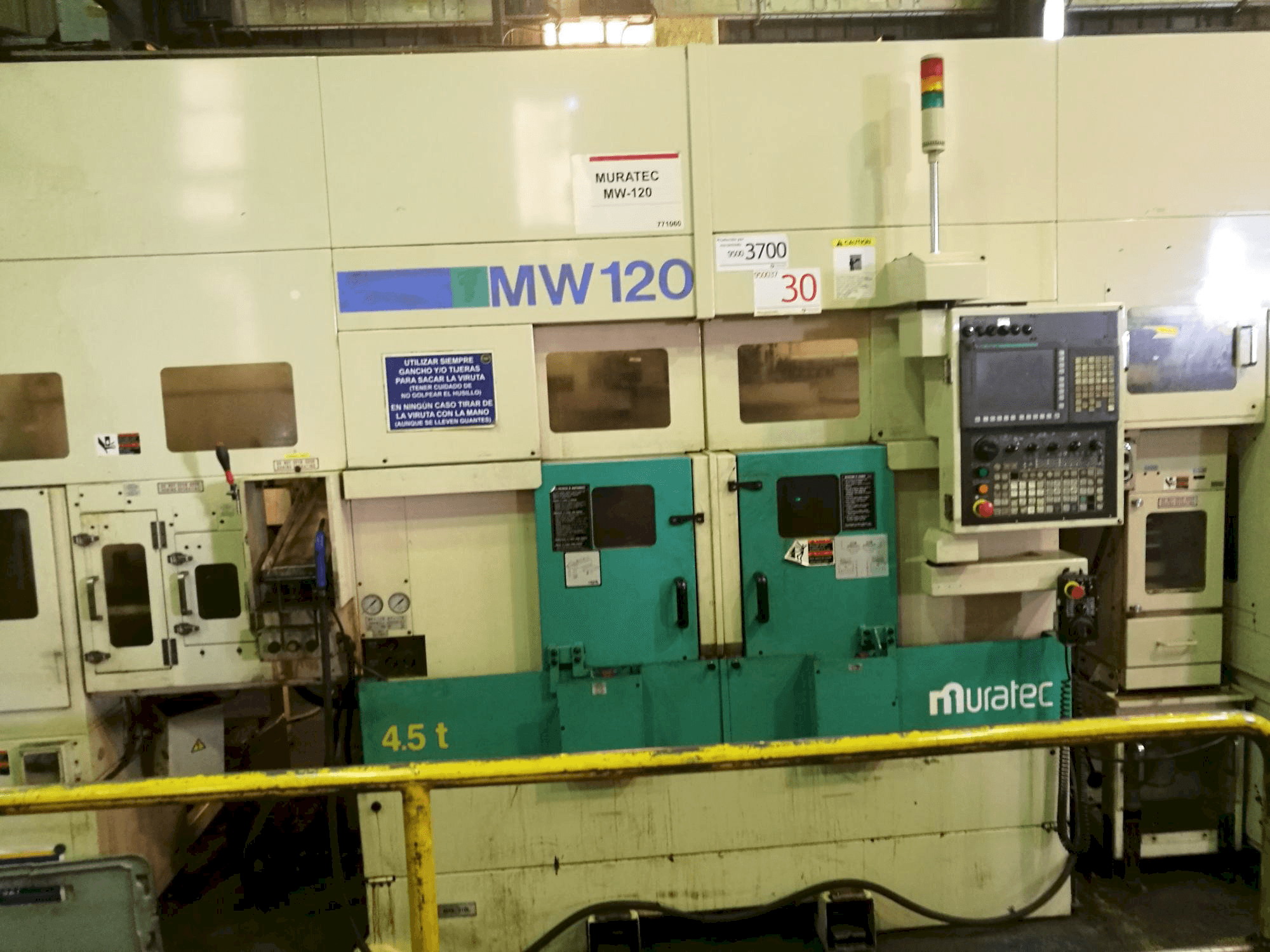 Makine Muratec MW120 - Önden görünüm
