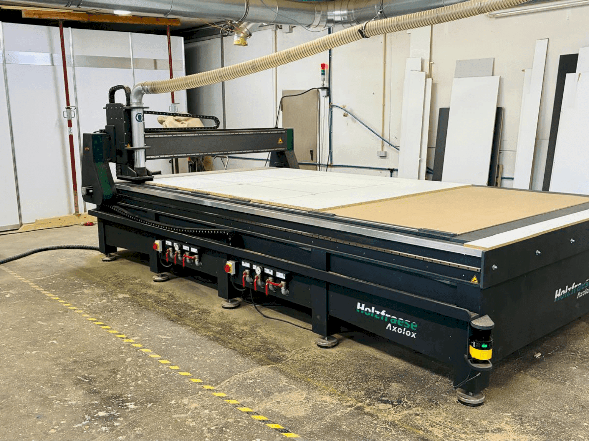 Makine GEWEMA AXOLOX 4021 - Önden görünüm