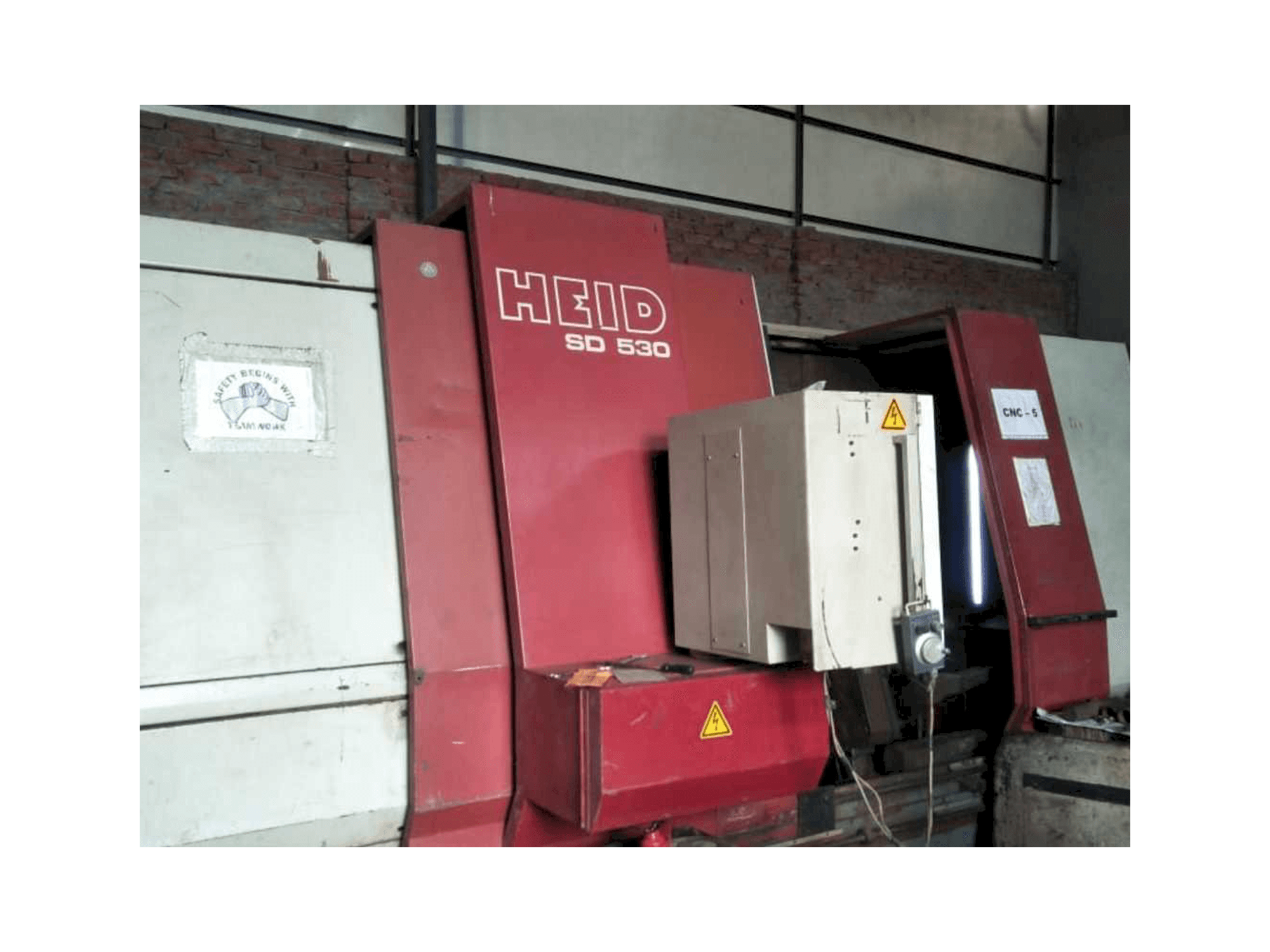 Makine HEID SD-530 - Önden görünüm