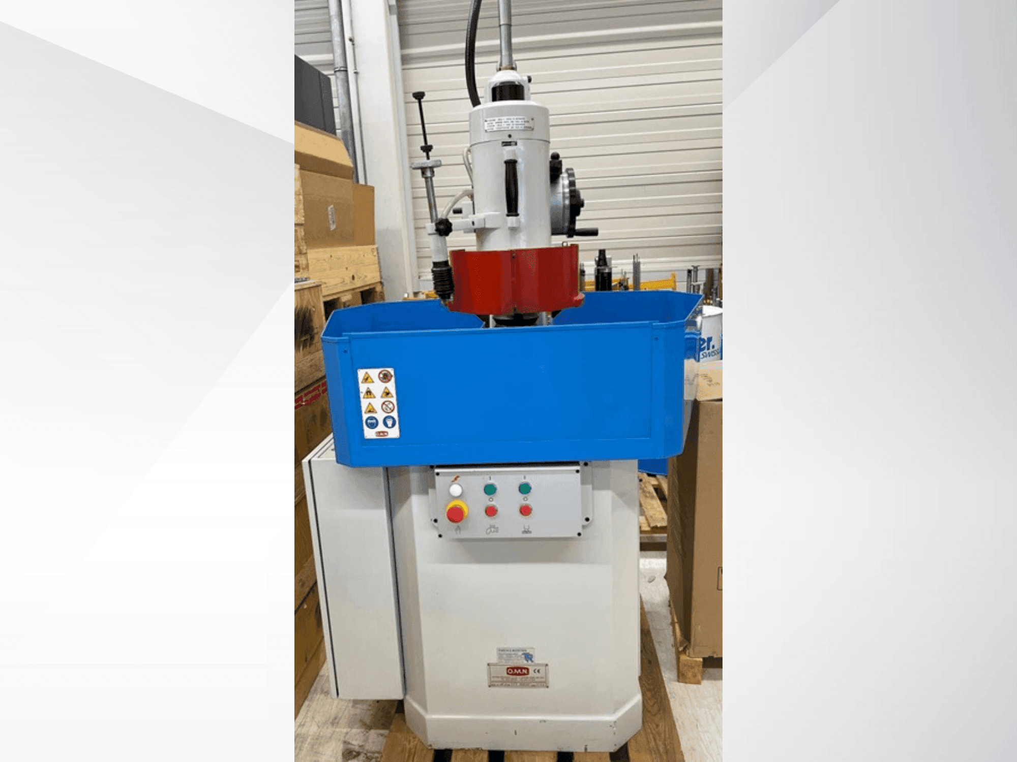 Makine O.M.N. SPR 600x300 - Önden görünüm