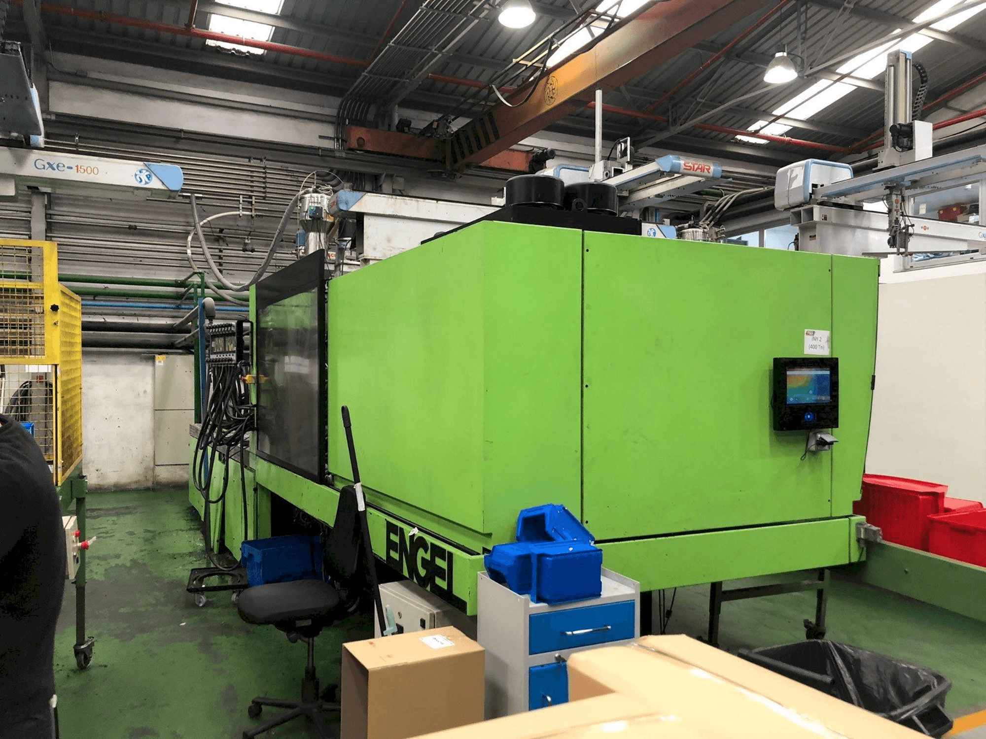 Makine Engel ES 3550/400 HL - Önden görünüm