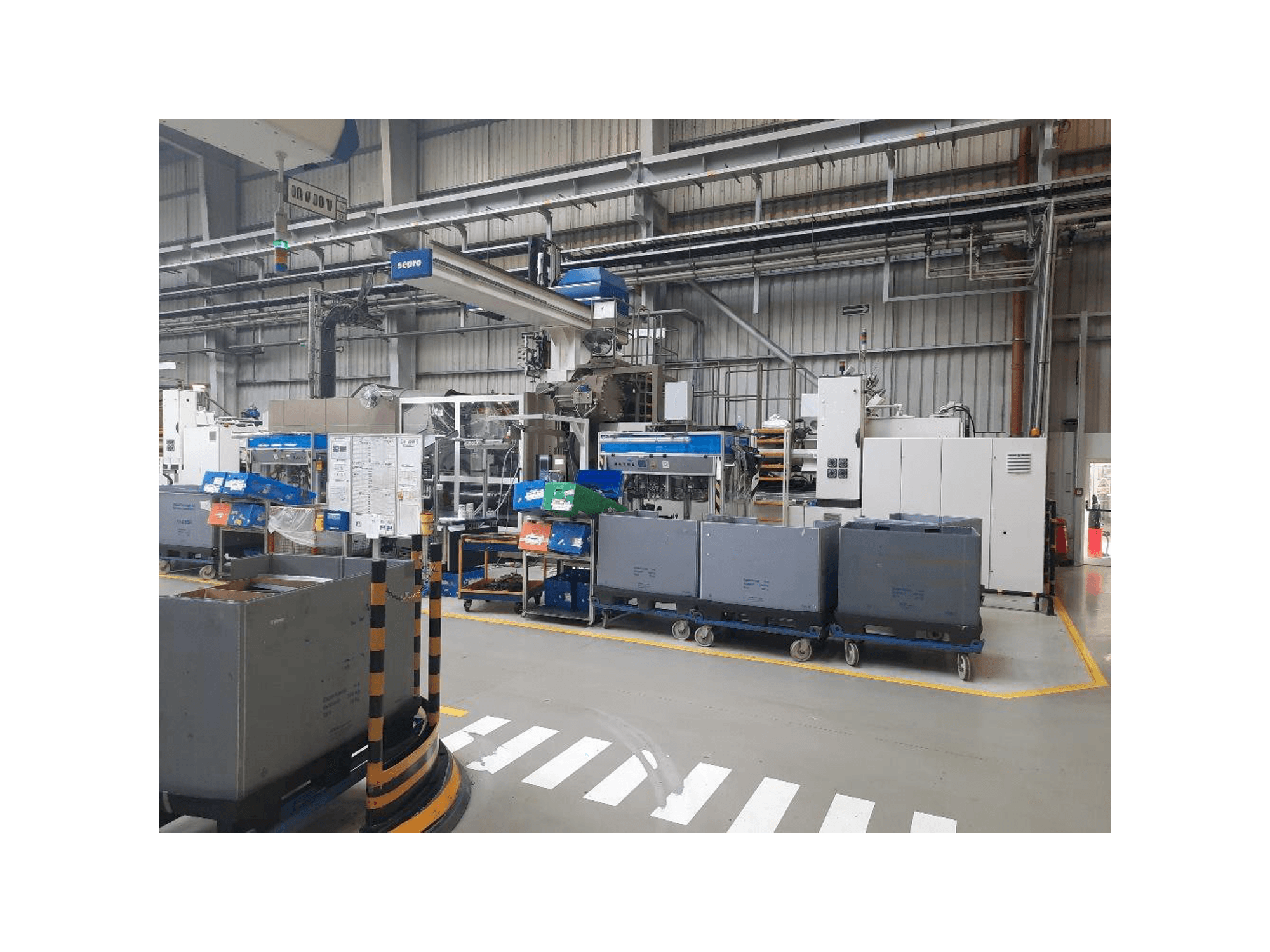 Makine Battenfeld 2000/19000 - Önden görünüm