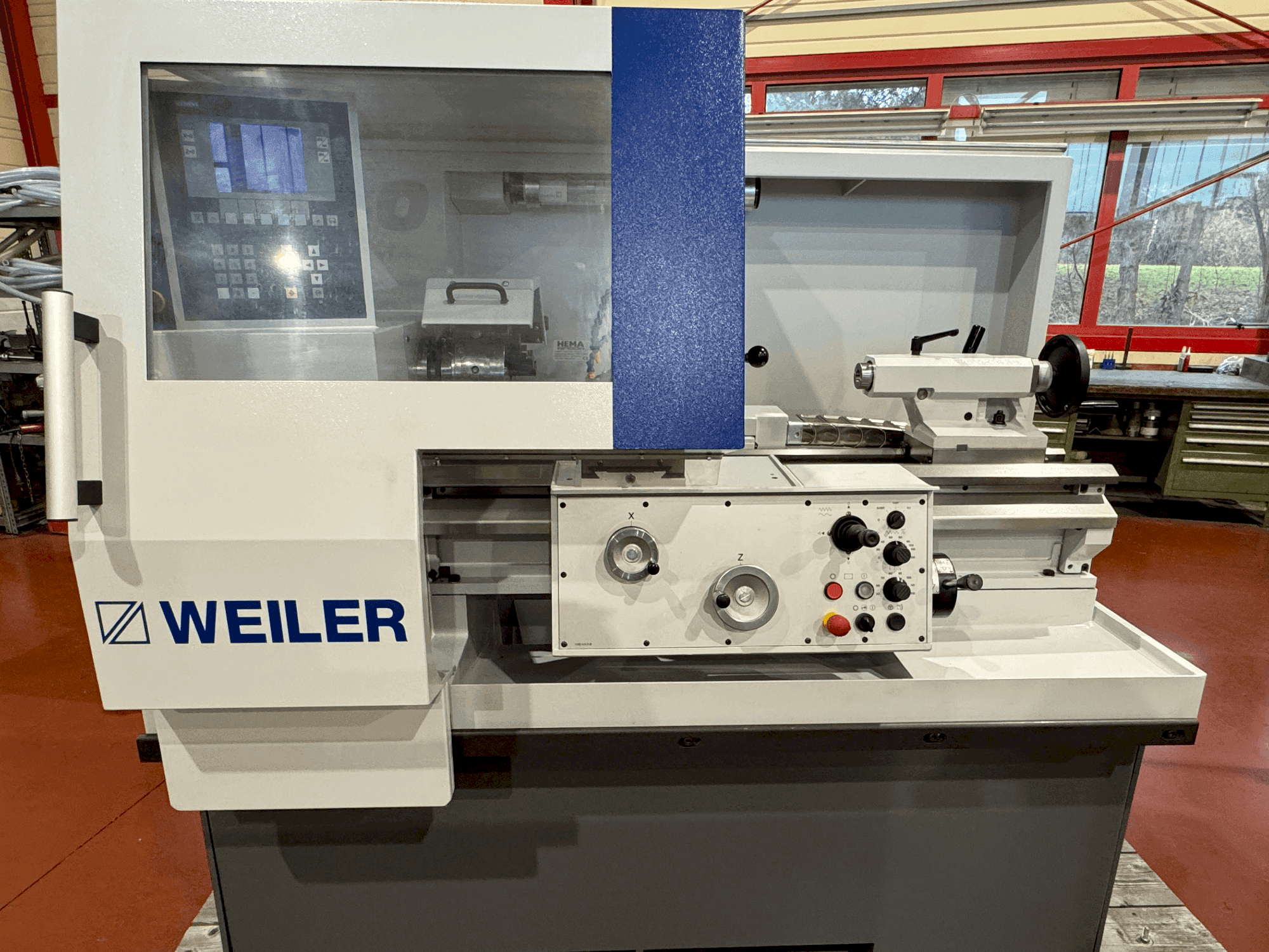 Makine Weiler C 30x750 - Önden görünüm