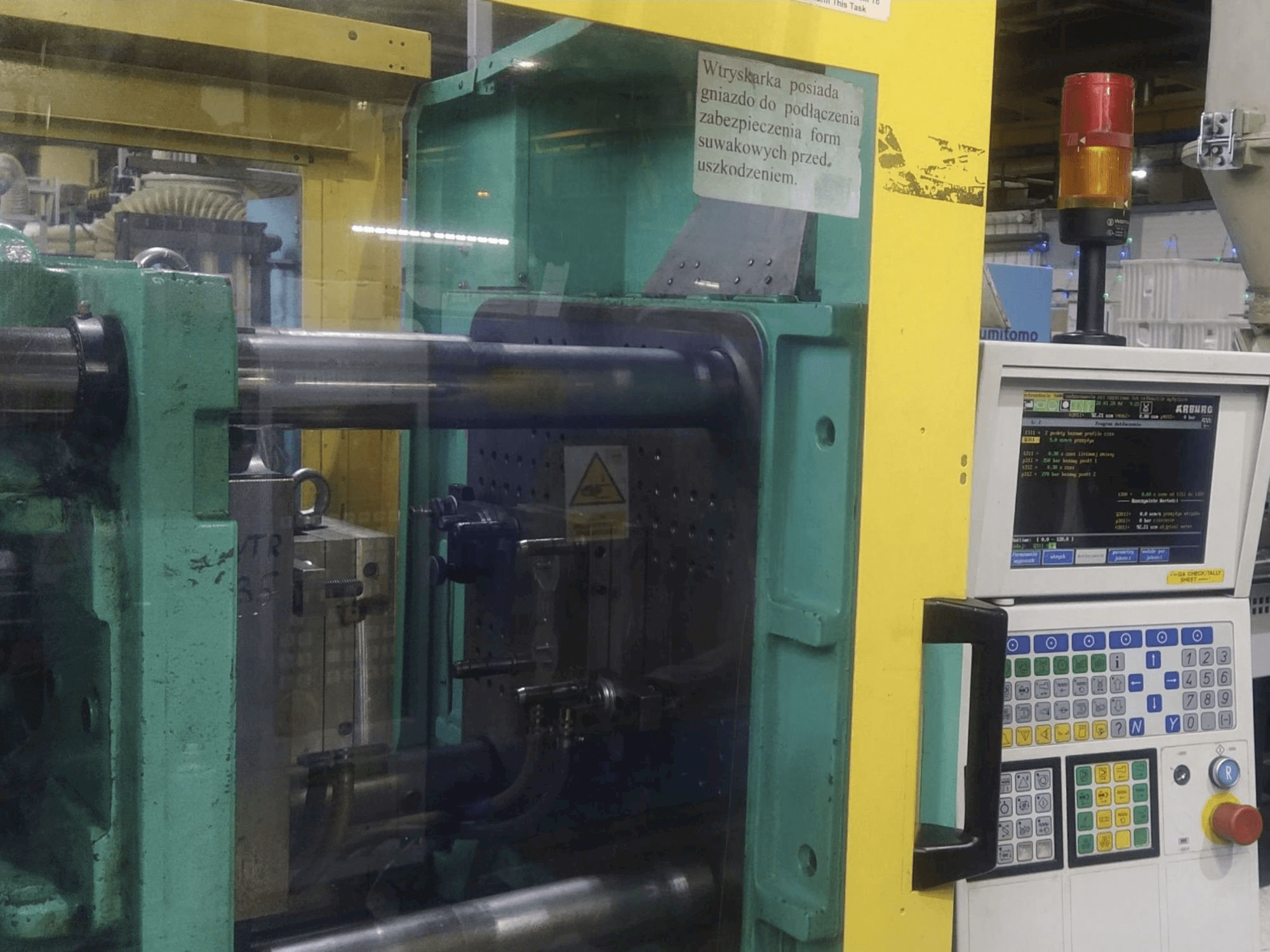 Makine Arburg 420S ALLROUNDER 1000-350 - Önden görünüm