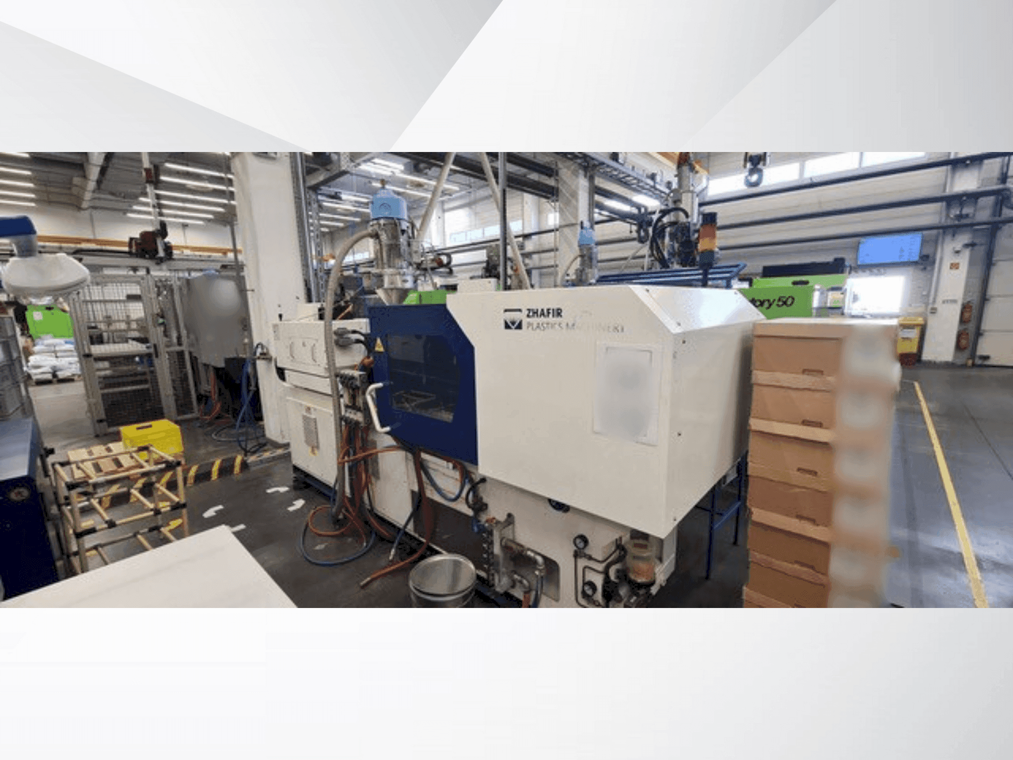 Makine Zhafir VE 400/80 - Önden görünüm