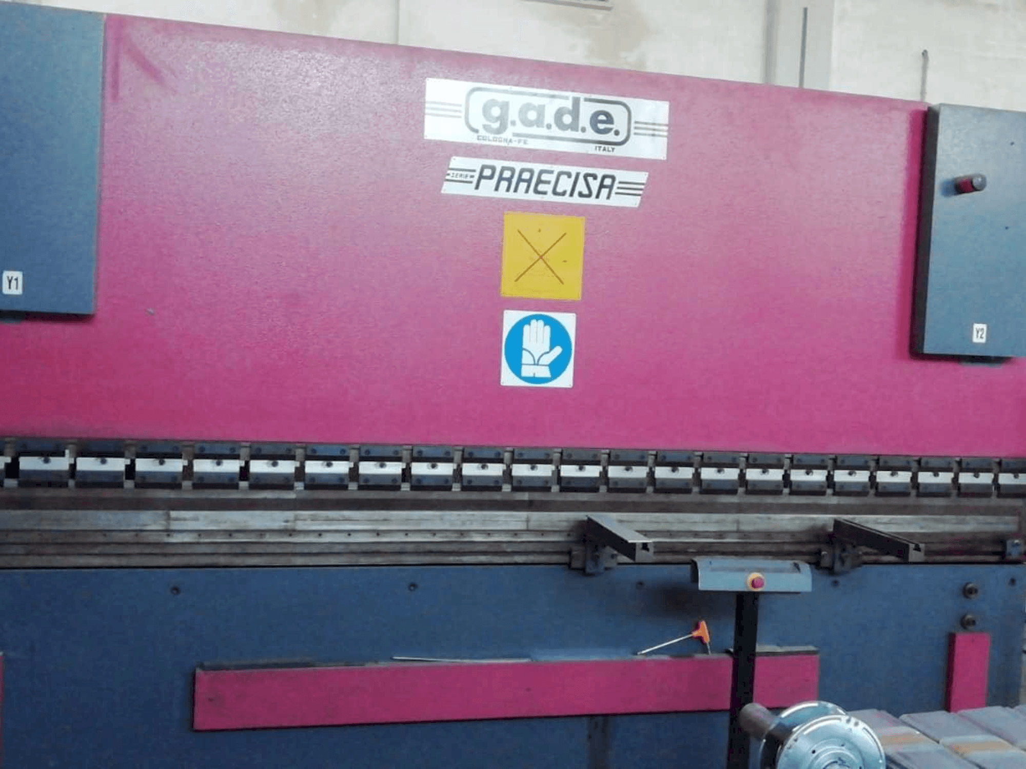 Makine Gade PS-C 4120 - Önden görünüm