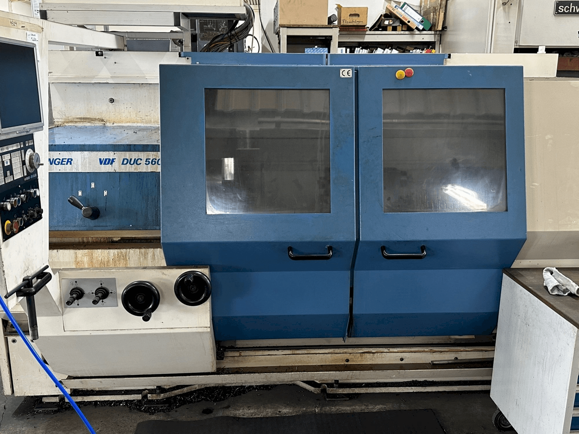 Makine BOEHRINGER DUC 560 - Önden görünüm