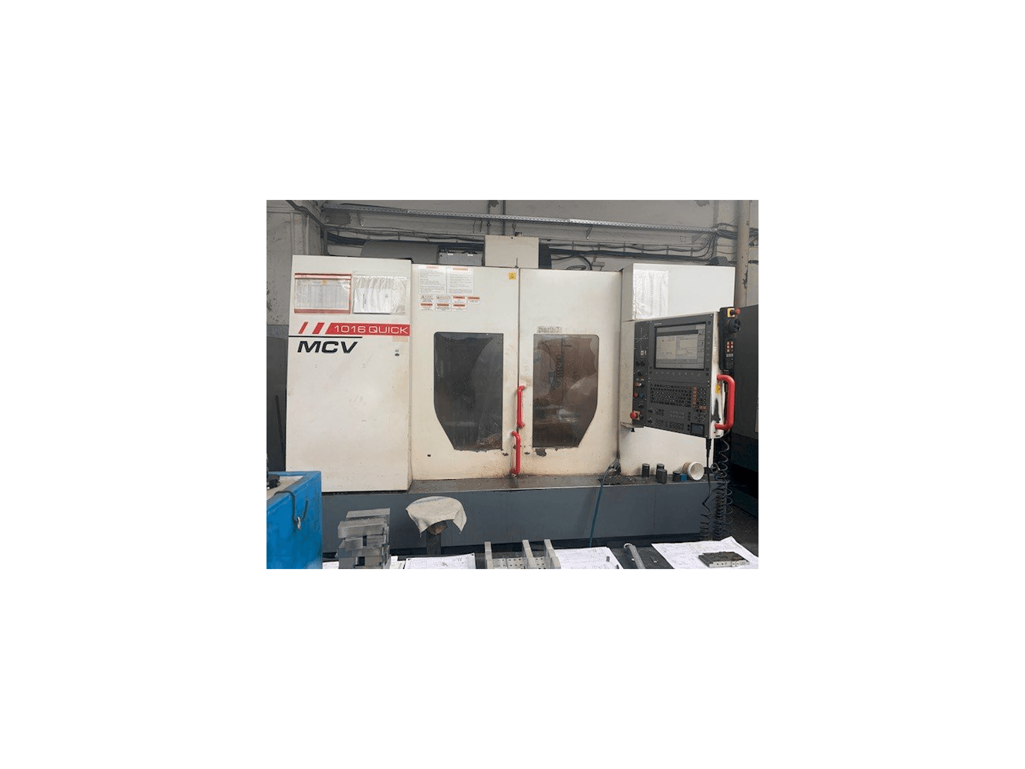 Makine KOVOSVIT MAS MCV 1016 Quick - Önden görünüm