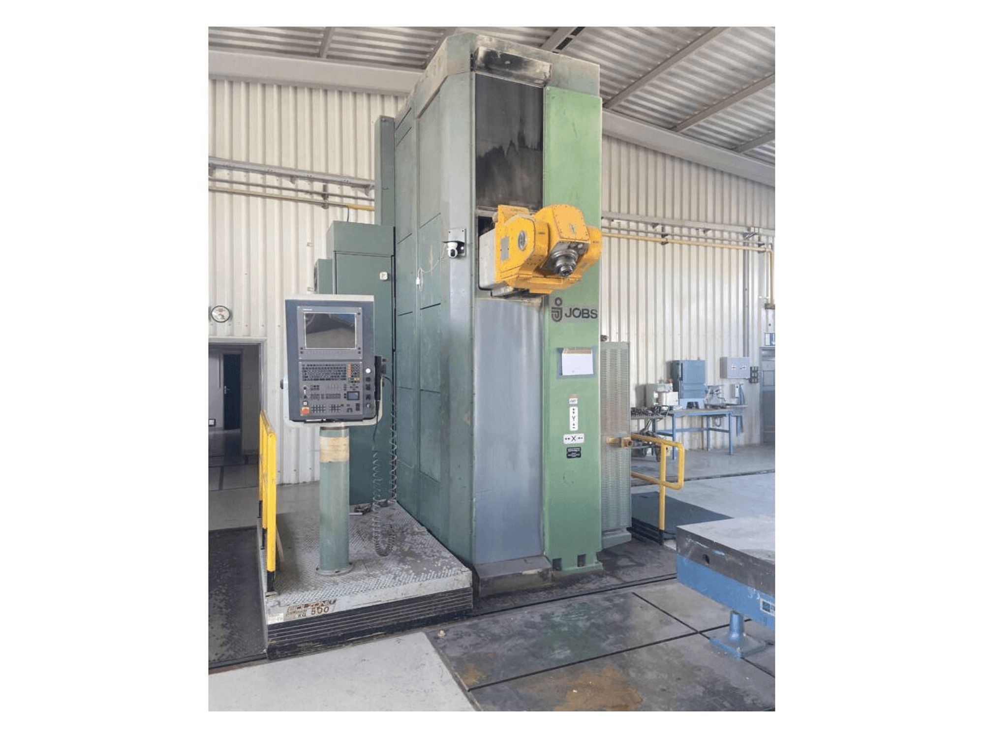 Makine JOBS Jomach 16 - Önden görünüm