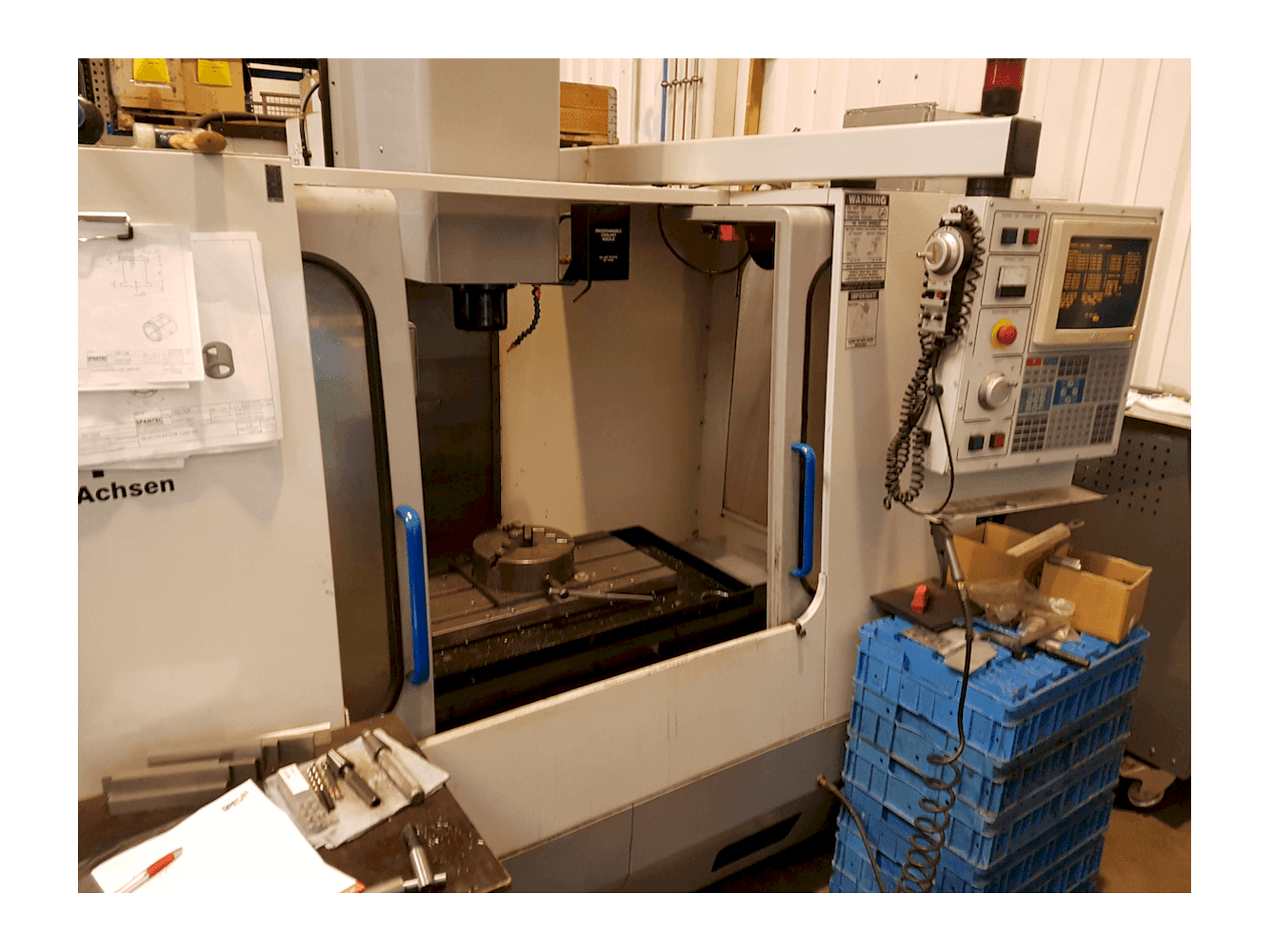 Makine HAAS VF1 - Önden görünüm