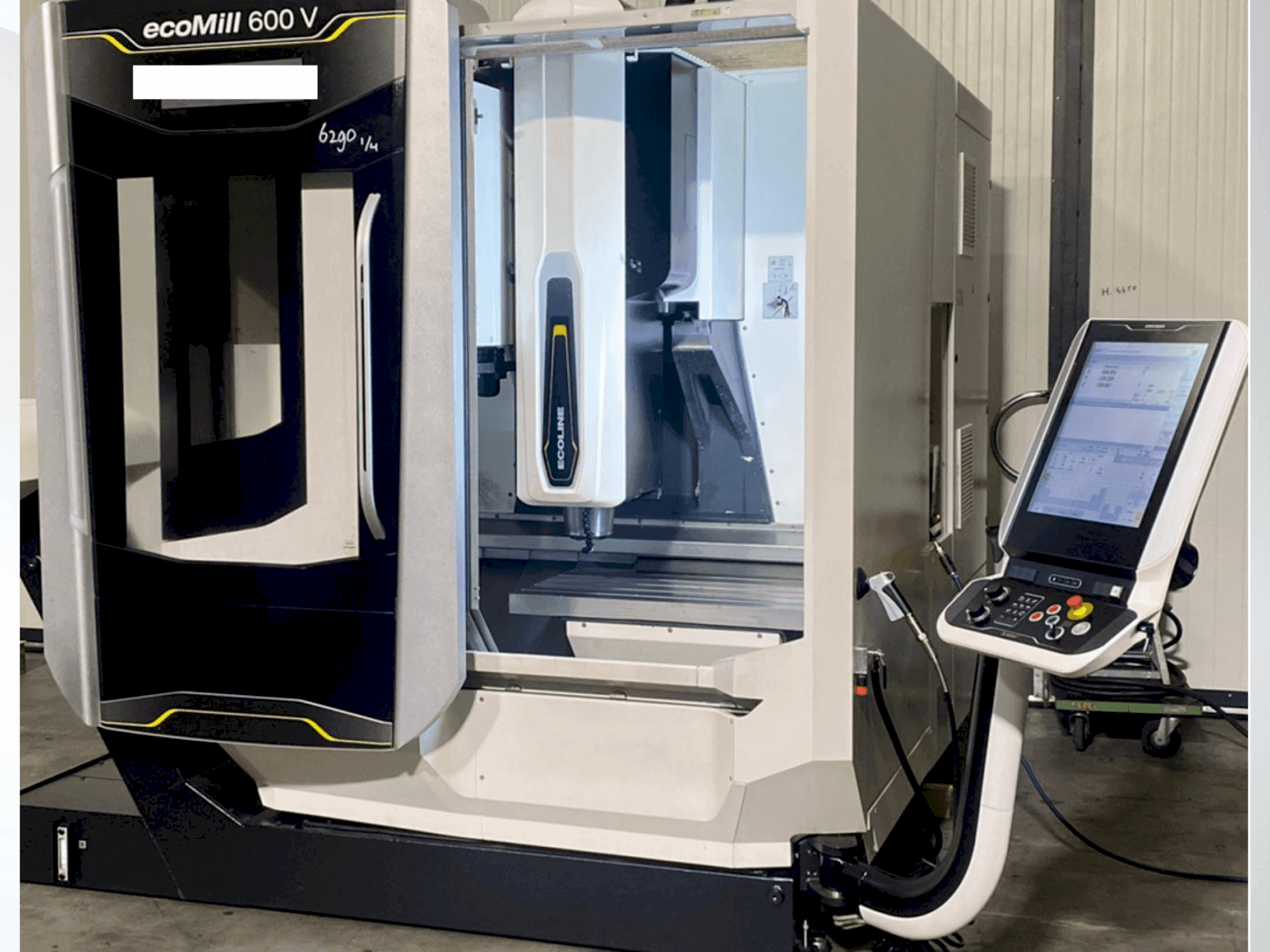 Makine DMG Ecomill 600V - Önden görünüm