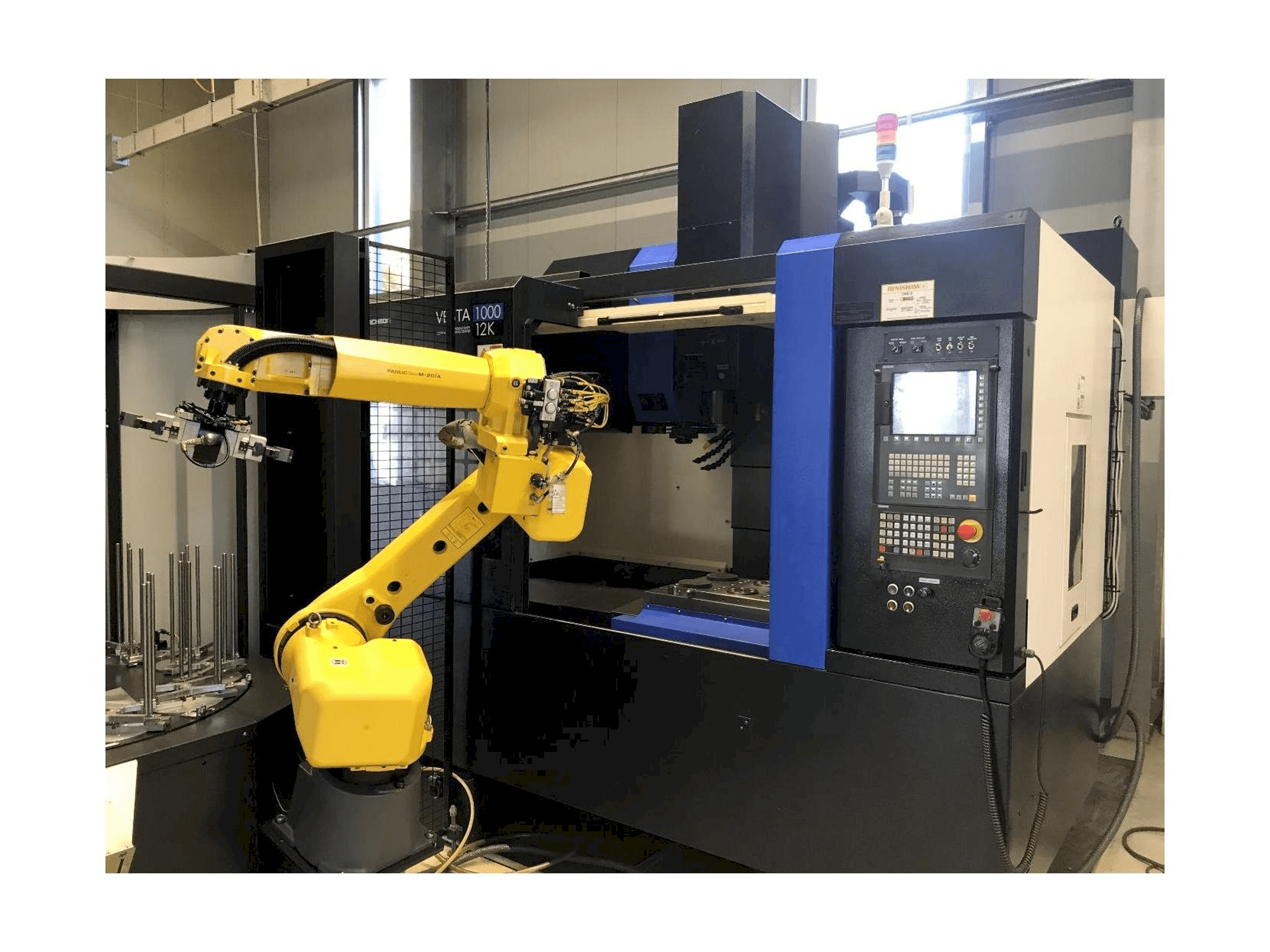 Makine HWACHEON Vesta 1000 - Önden görünüm