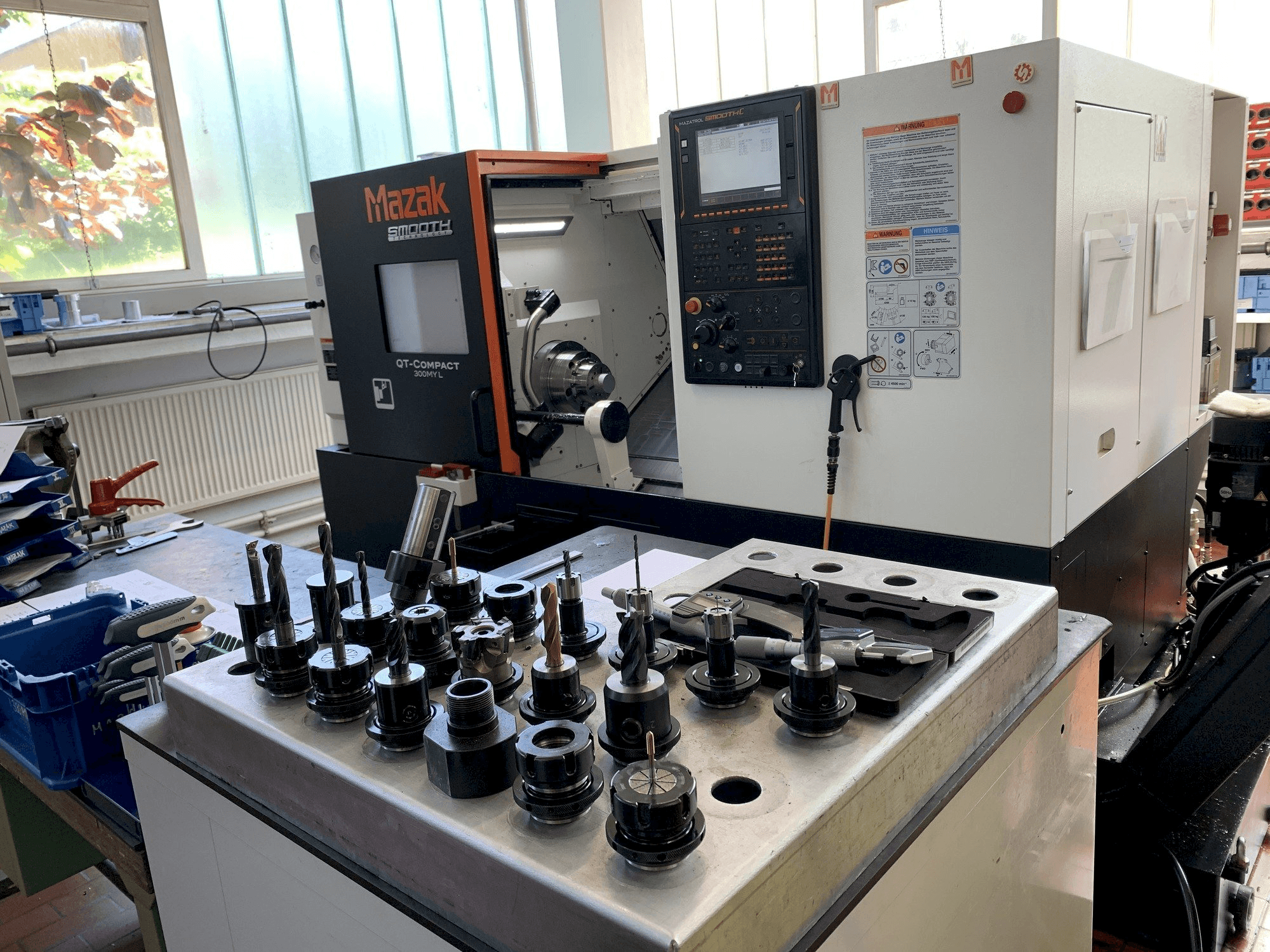 Makine Mazak QTC 300MY L500 - Önden görünüm