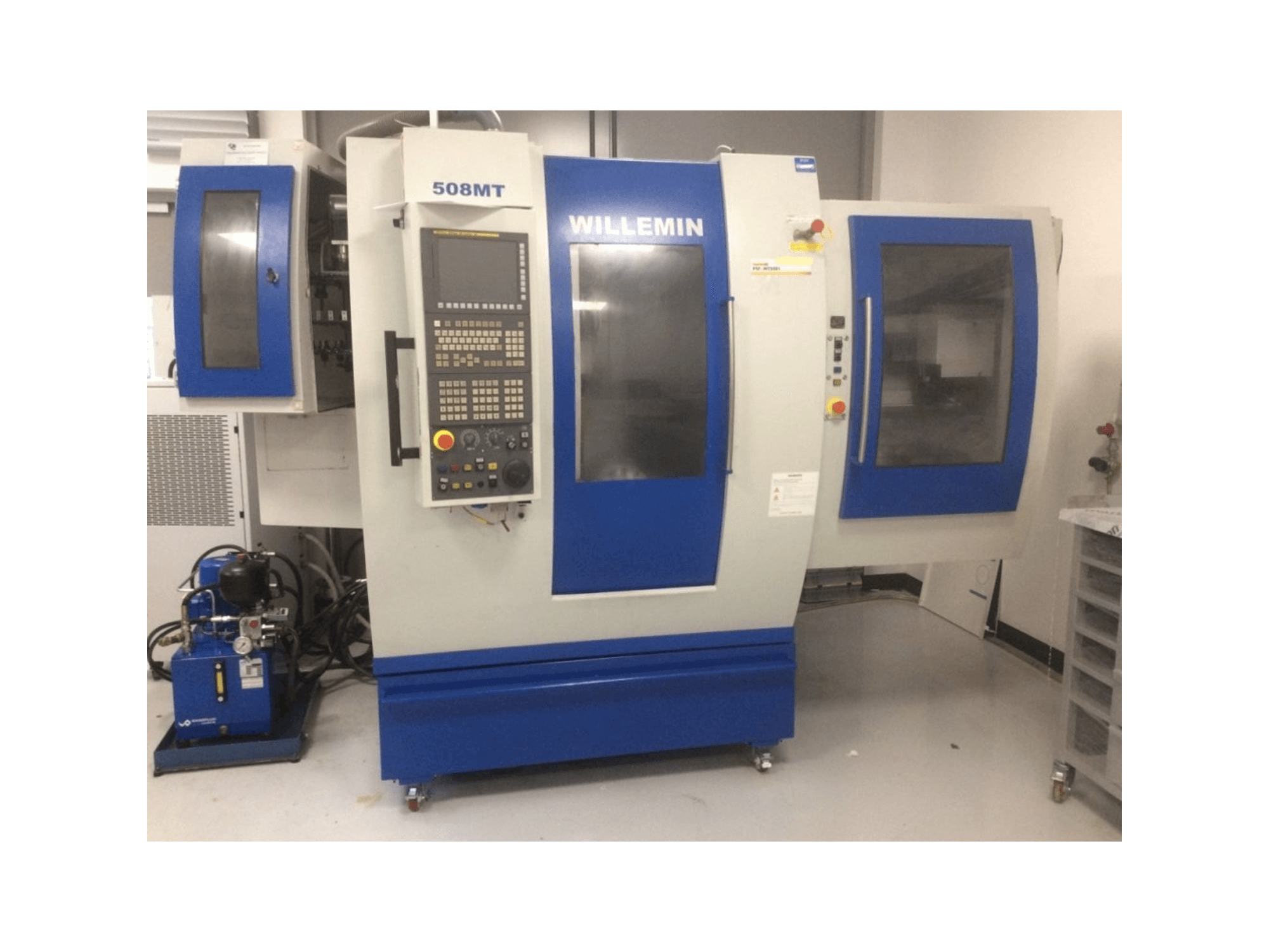 Makine Willemin W 508MT - Önden görünüm