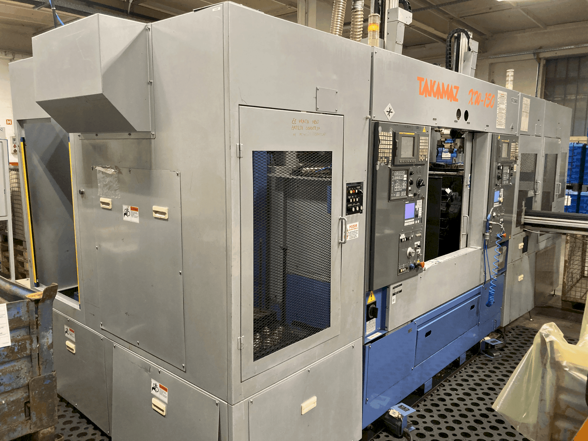 Makine Takamaz XW-150 - Önden görünüm