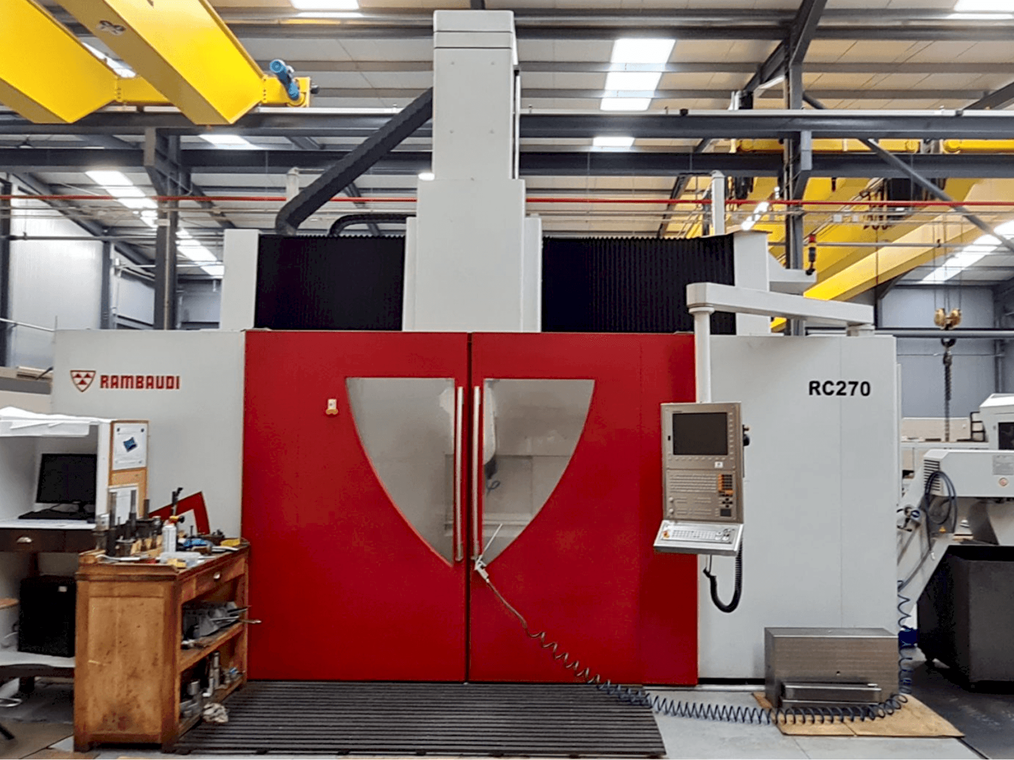 Makine Rambaudi RC 270 - Önden görünüm