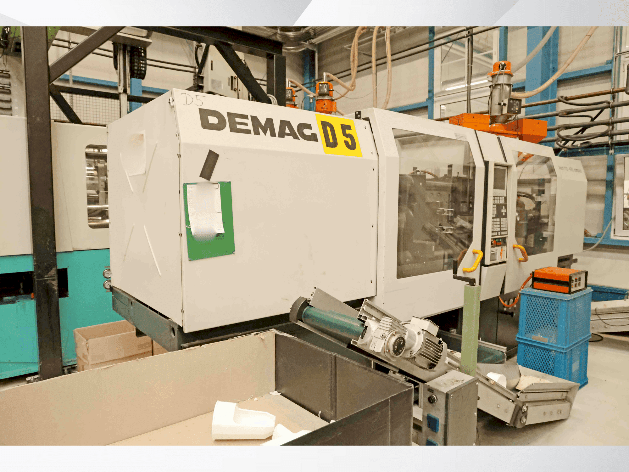 Makine DEMAG Ergotech 110-430 NC 4 compact - Önden görünüm