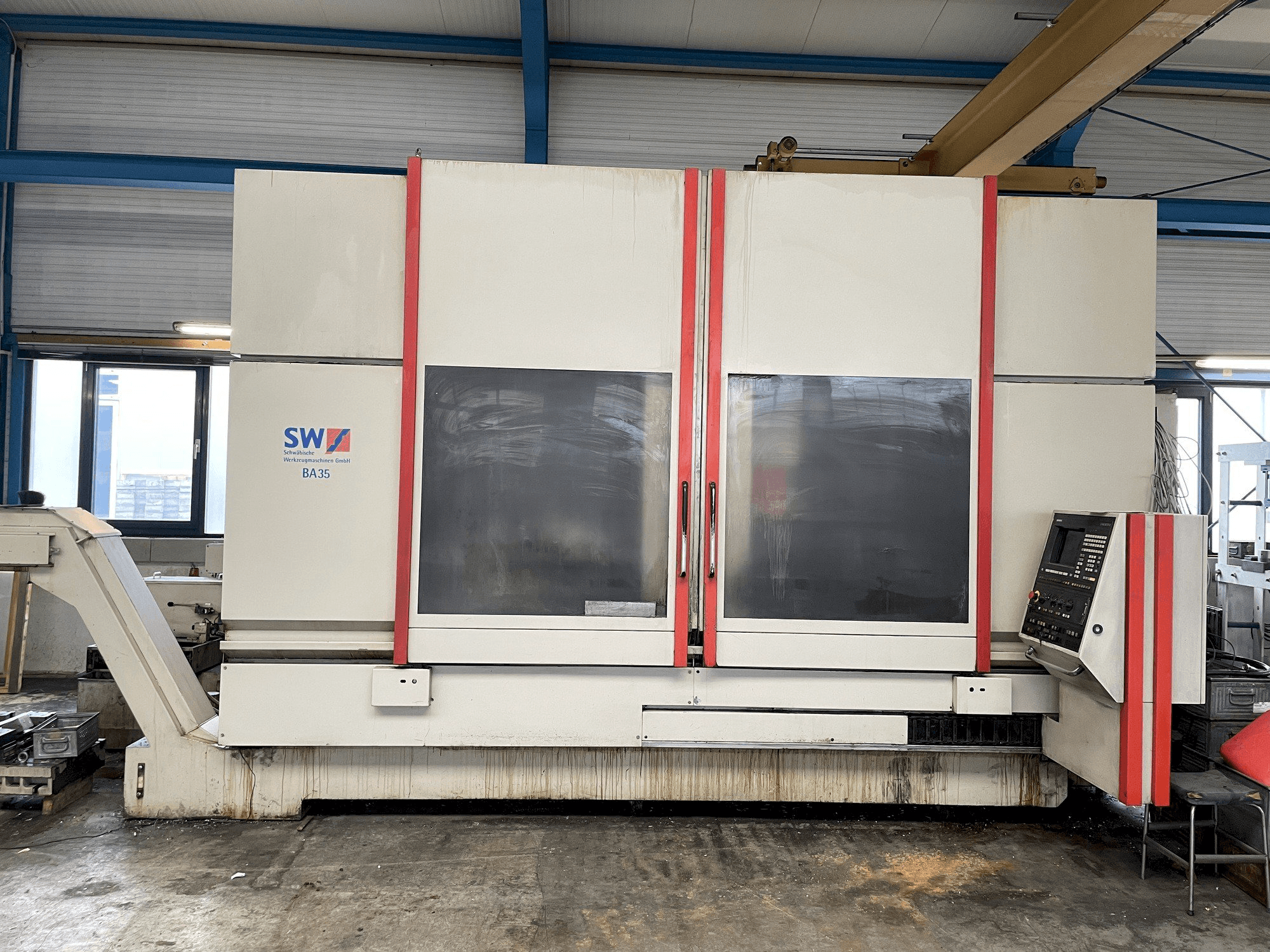 Makine SW BA 35 - Önden görünüm