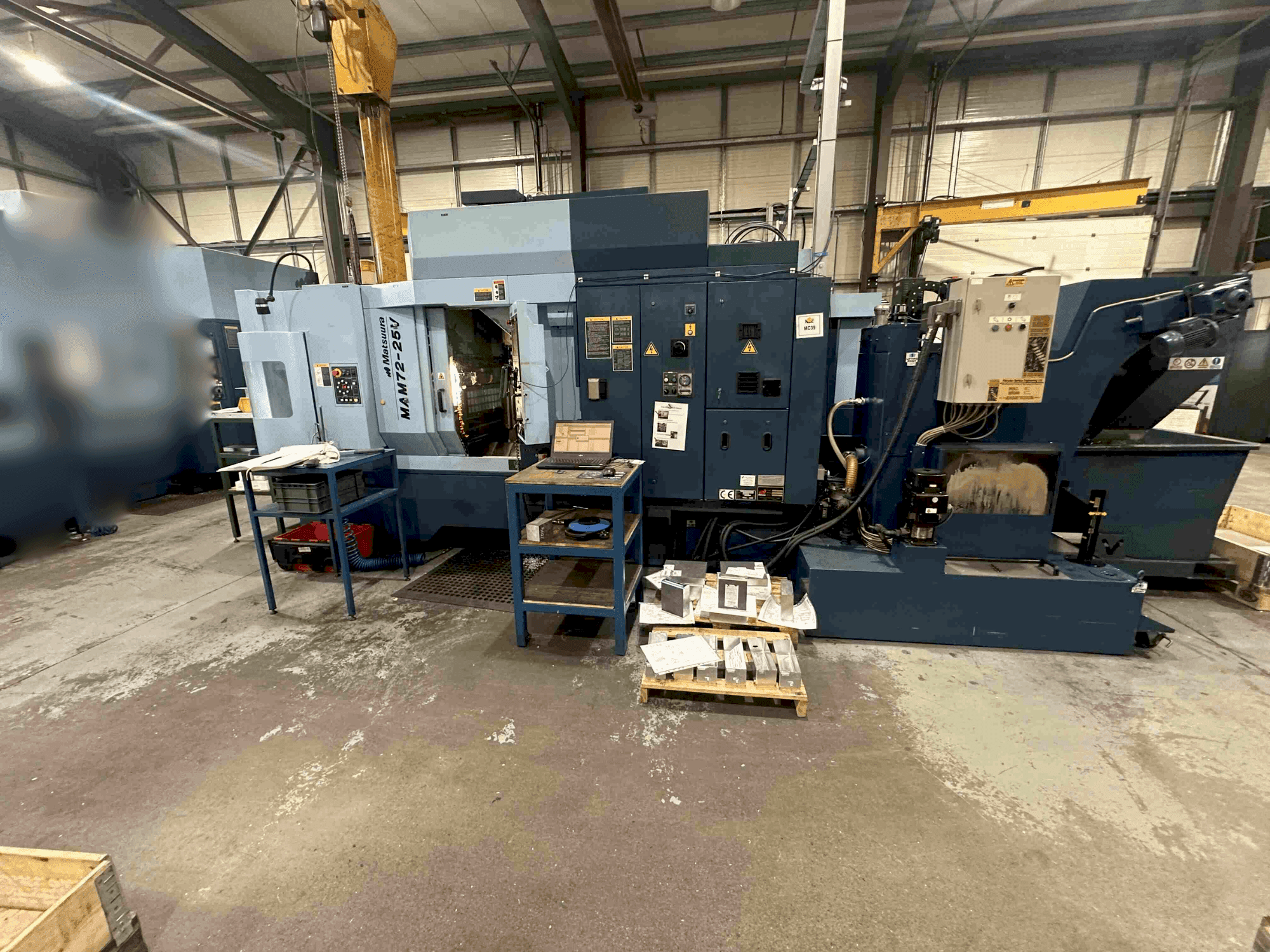 Makine Matsuura MAM72-25V - Önden görünüm