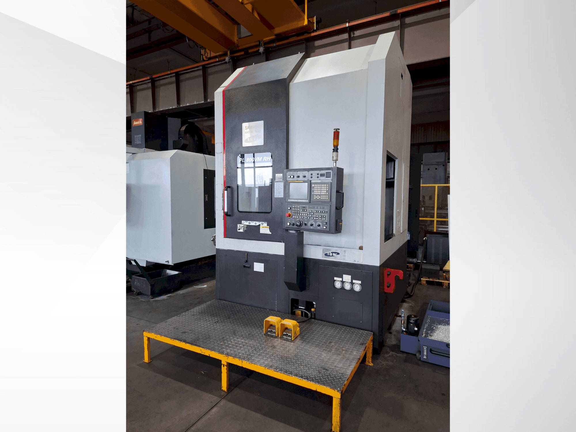 Makine SMEC PL 800VM RH - Önden görünüm