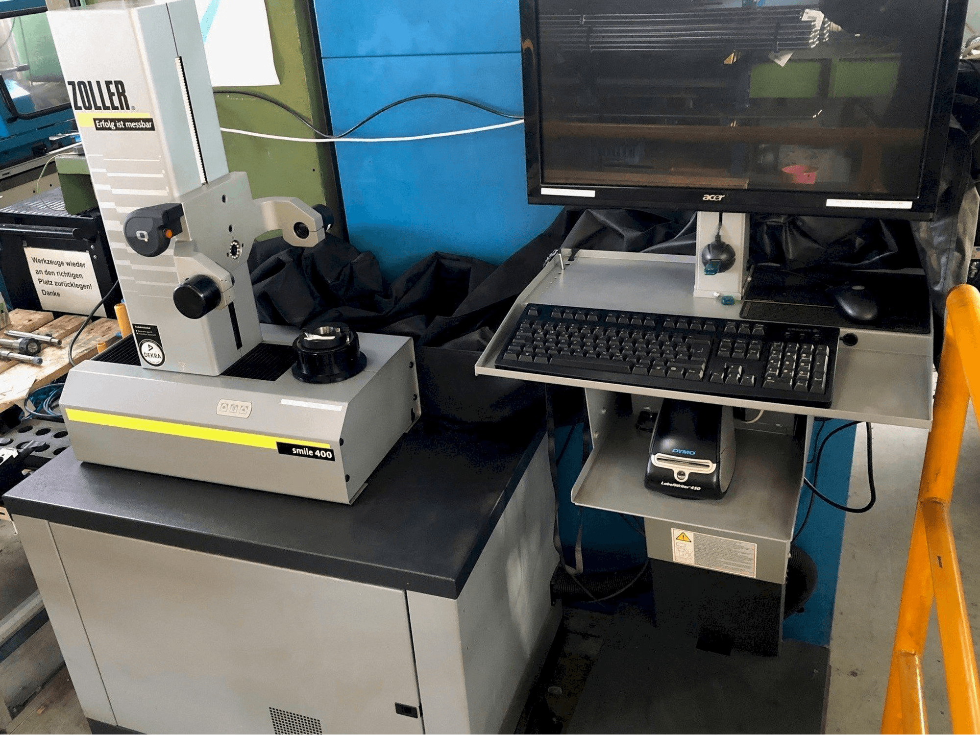 Makine Zoller smile 400 - Önden görünüm