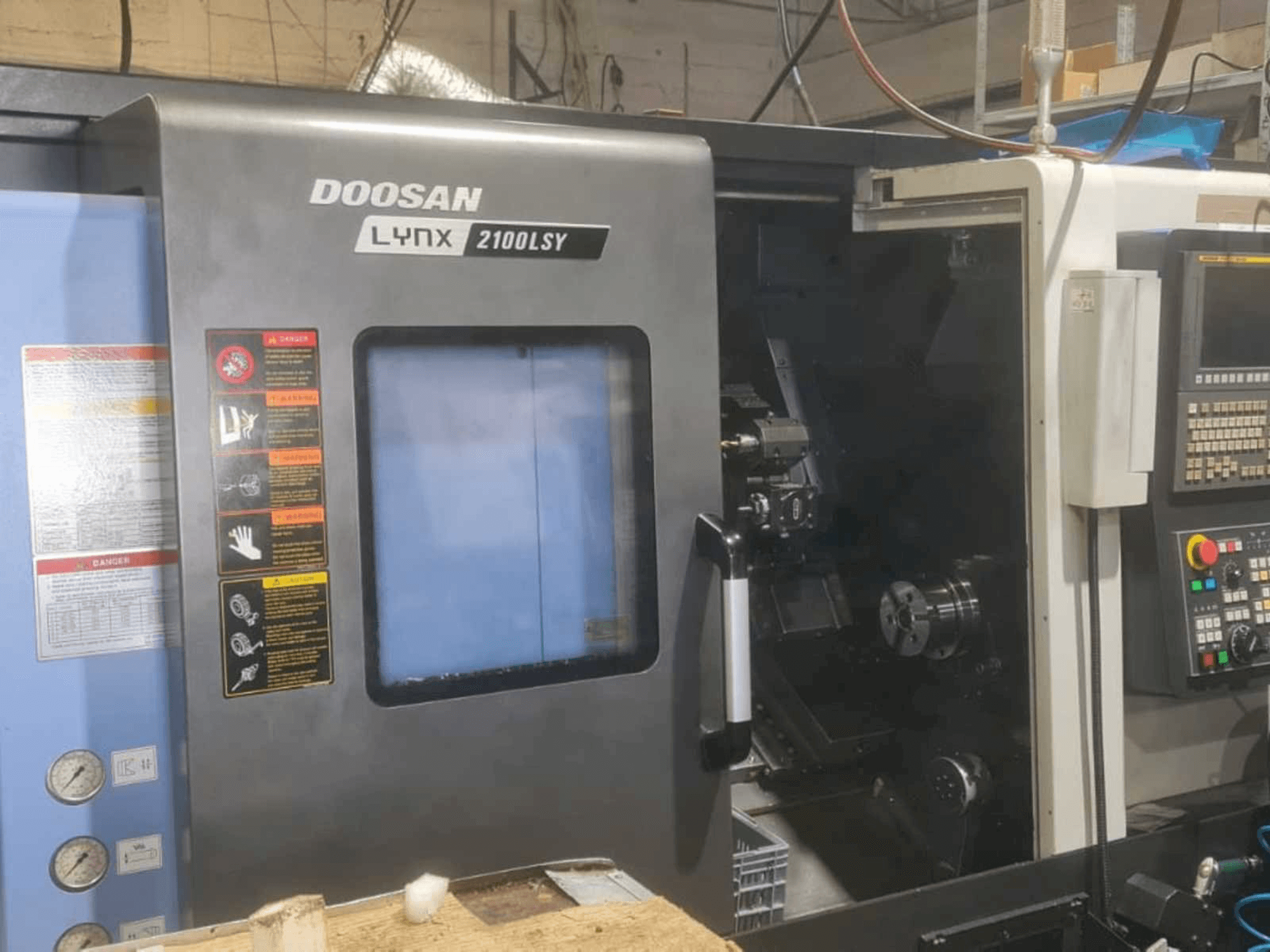 Makine Doosan Lynx series - Önden görünüm