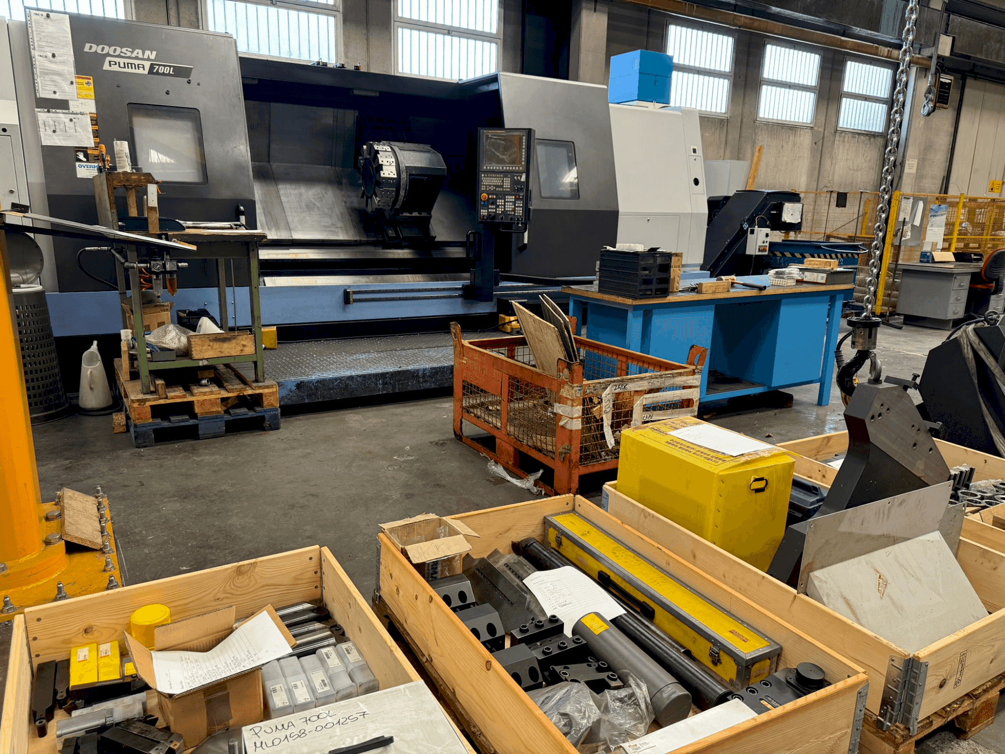 Makine DOOSAN PUMA 700L (2020) - Önden görünüm