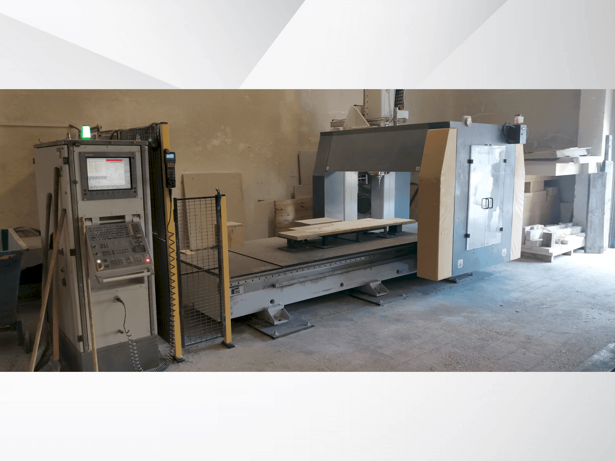 Makine Sahos Dynamic FC 3000 - Önden görünüm
