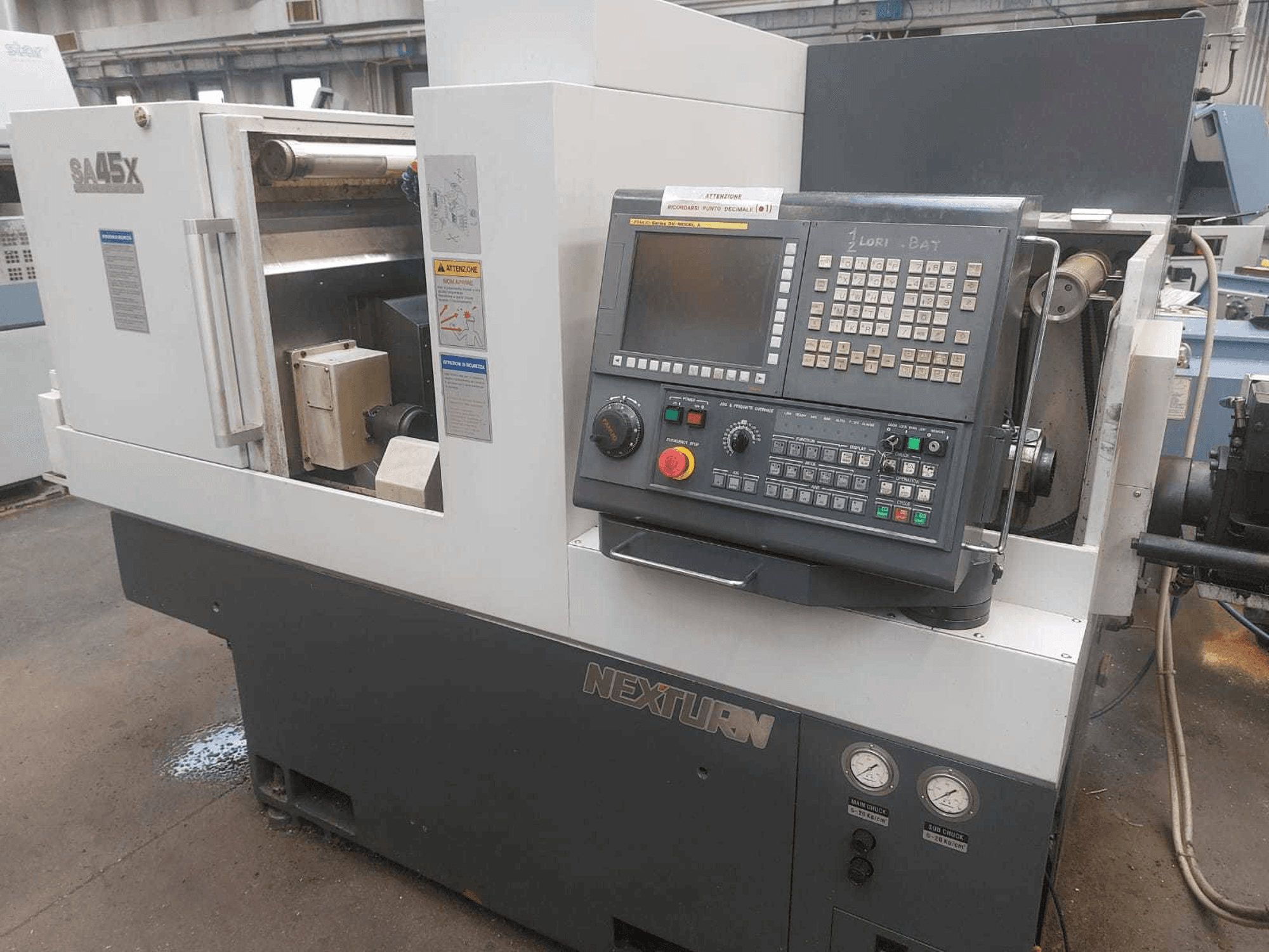 Makine Nexturn SA 45X - Önden görünüm