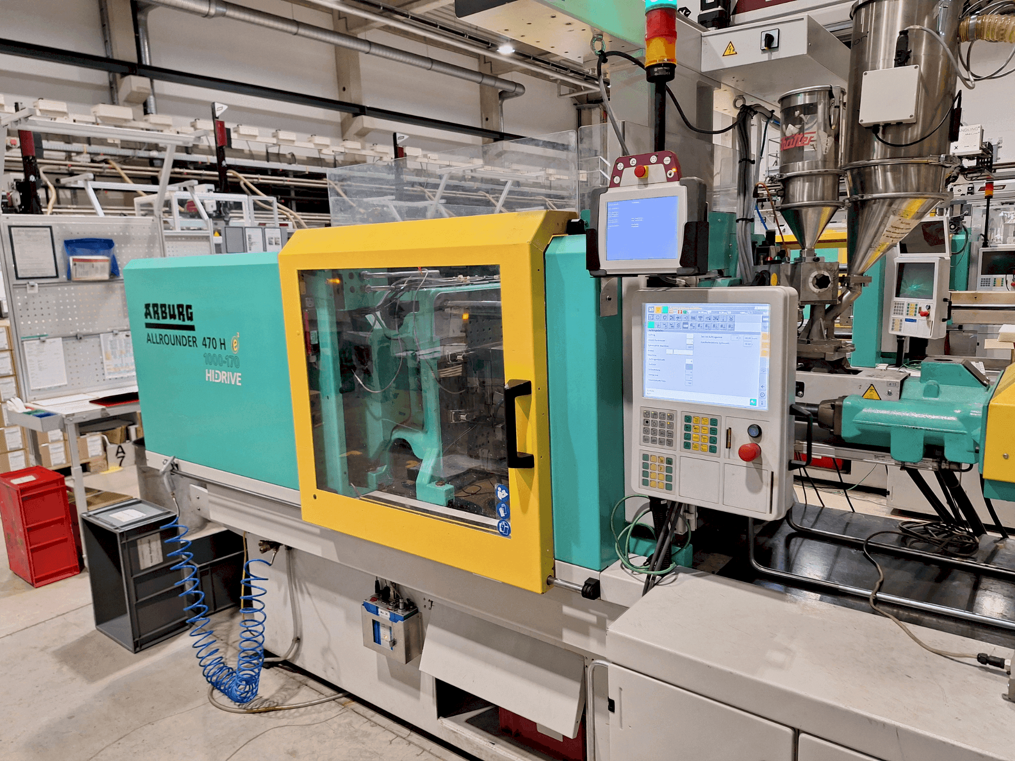 Makine Arburg 470 H 1000-170 - Önden görünüm