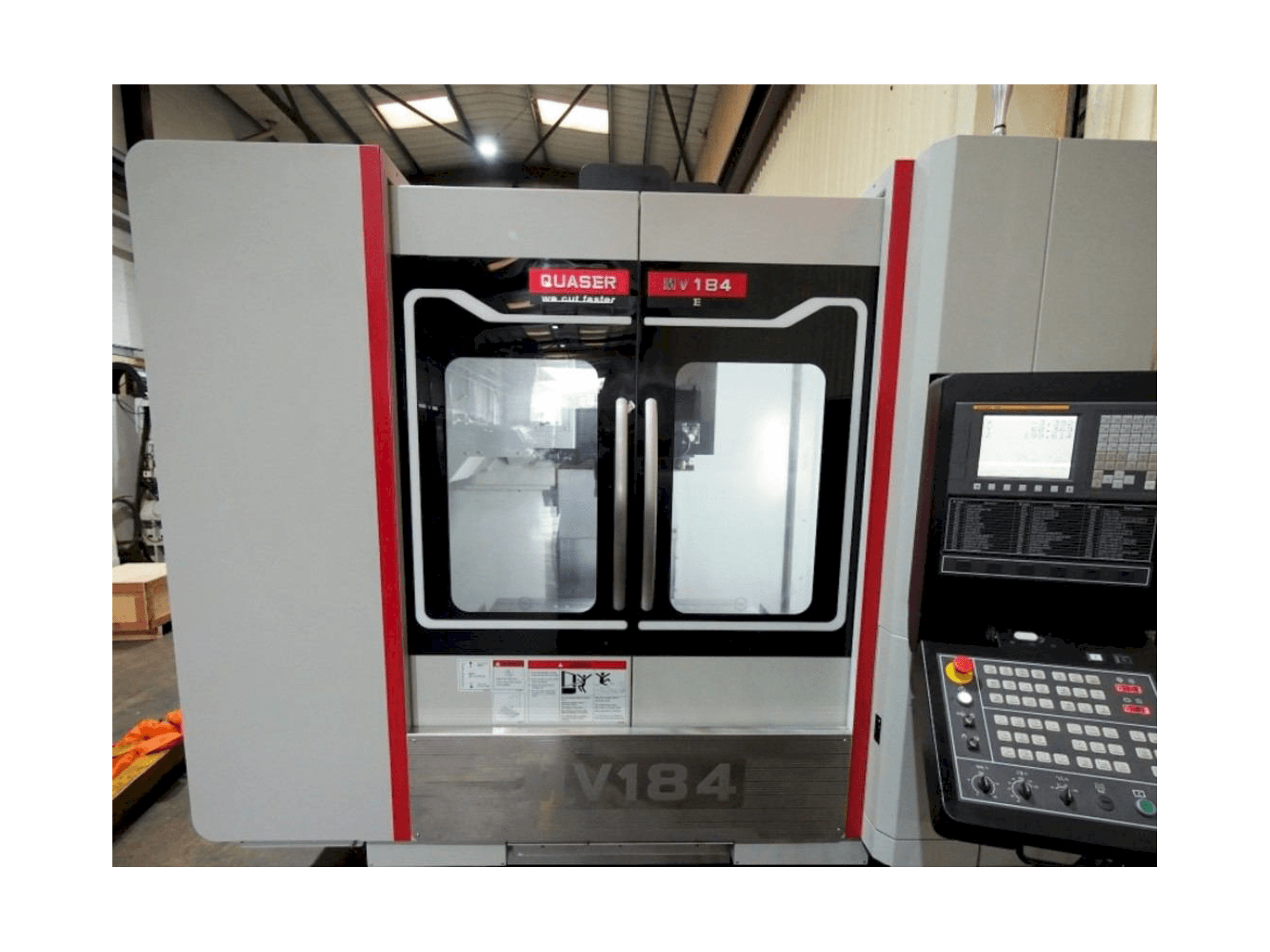 Makine Quaser MV184E - Önden görünüm