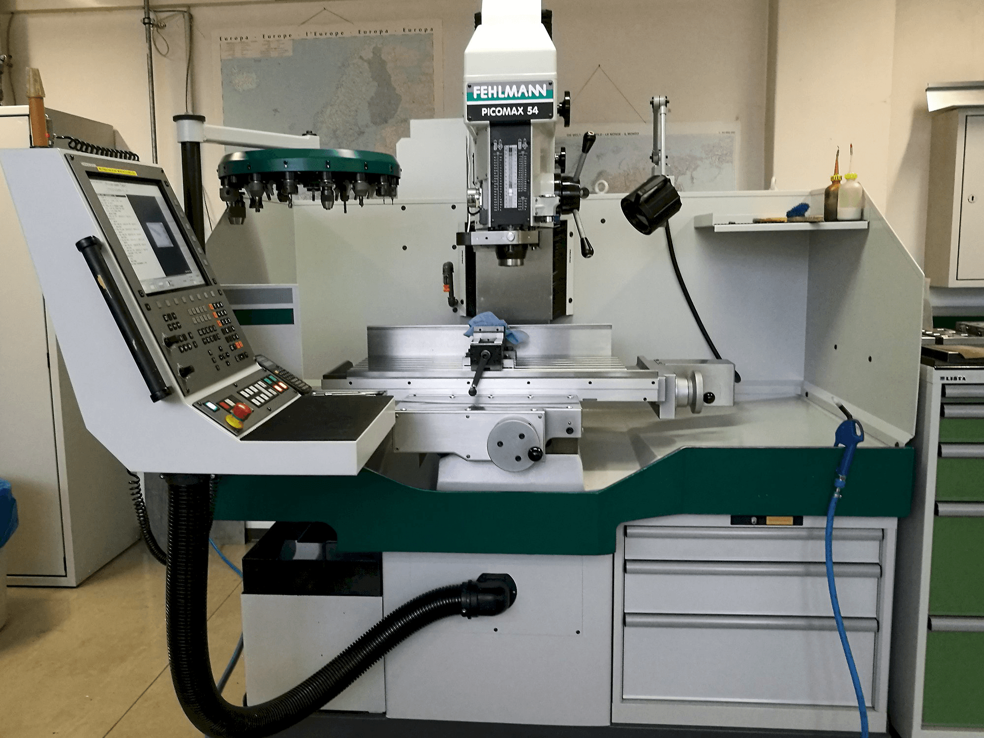 Makine FEHLMANN - Önden görünüm PICOMAX 54