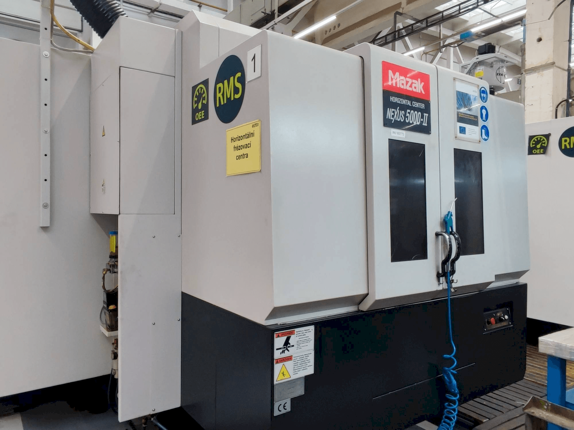 Makine Mazak HCN 5000-II - Sol görünüm